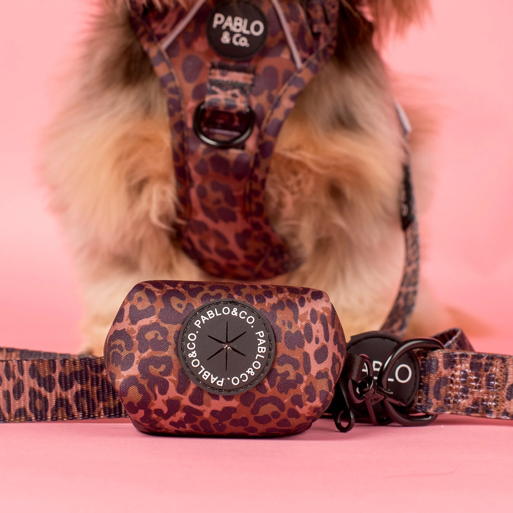 Leopard: Poop Bag Holder