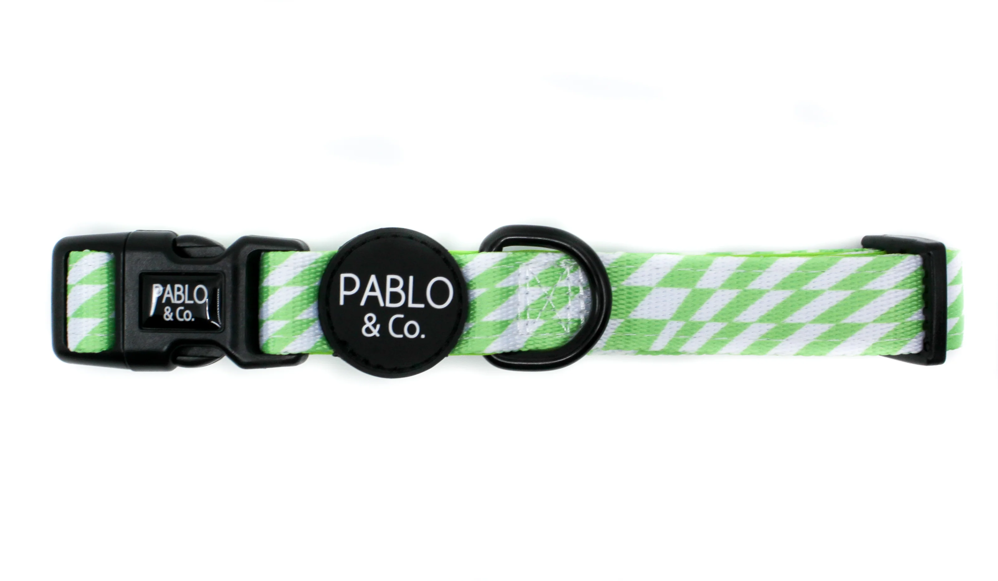 Lime Check Check: Collar - Image 2