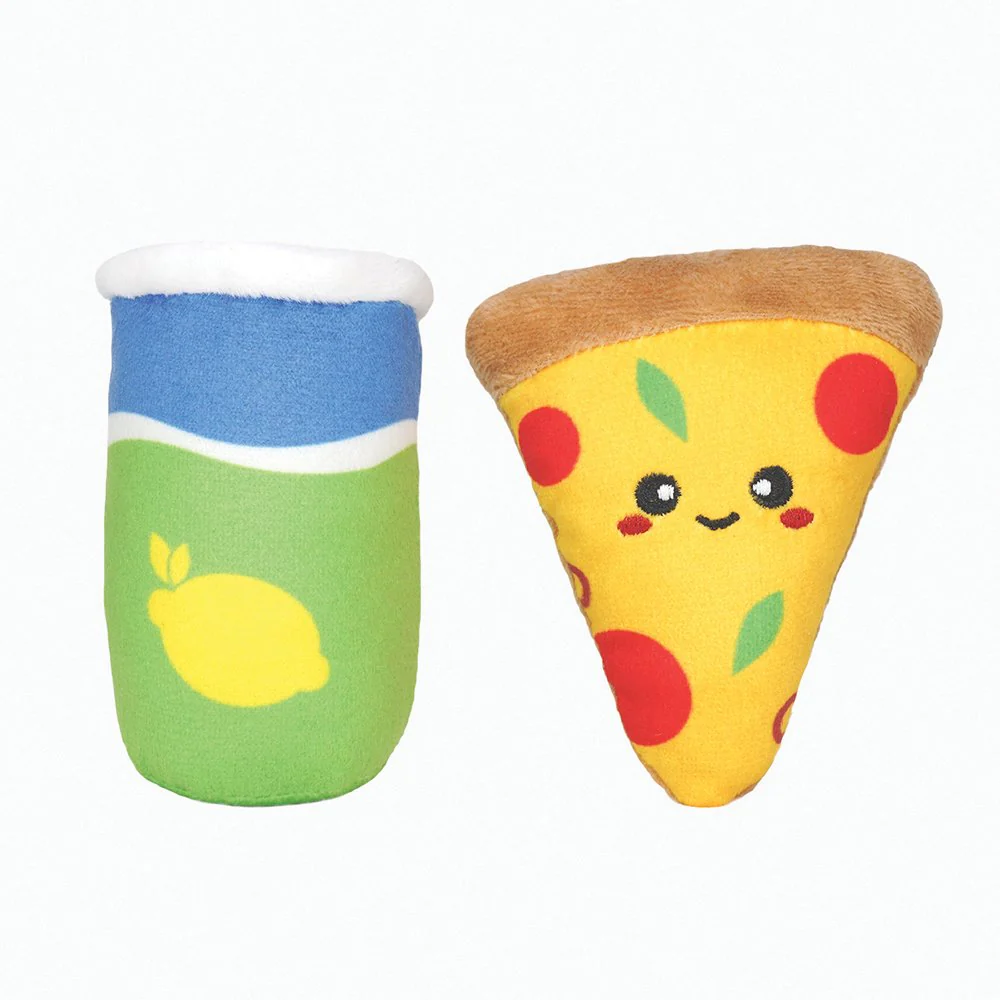 Meow Buddies: Party Pizza & Soda Cat Toy - Image 3