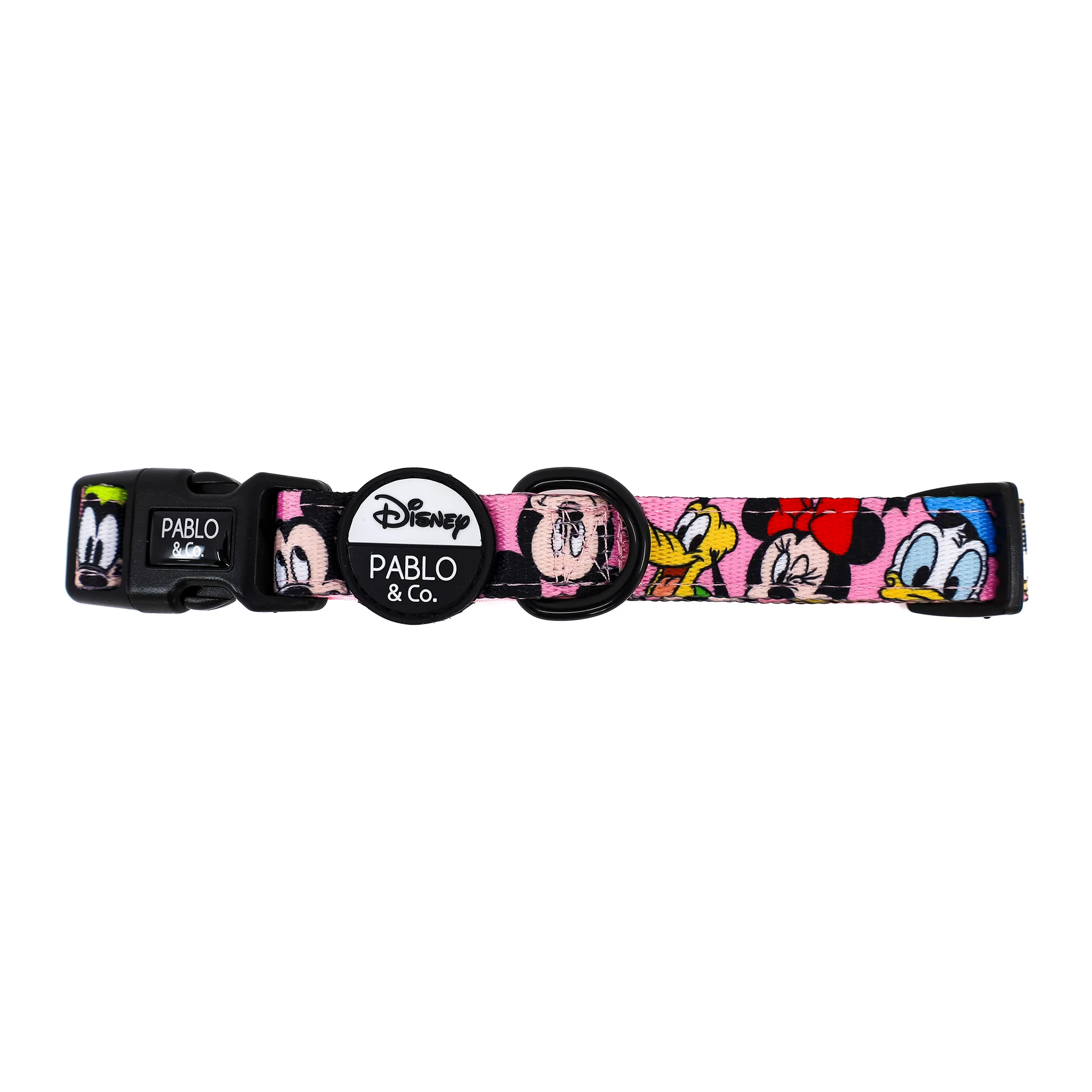 Mickey & Friends - Pink: Dog Collar - Image 2