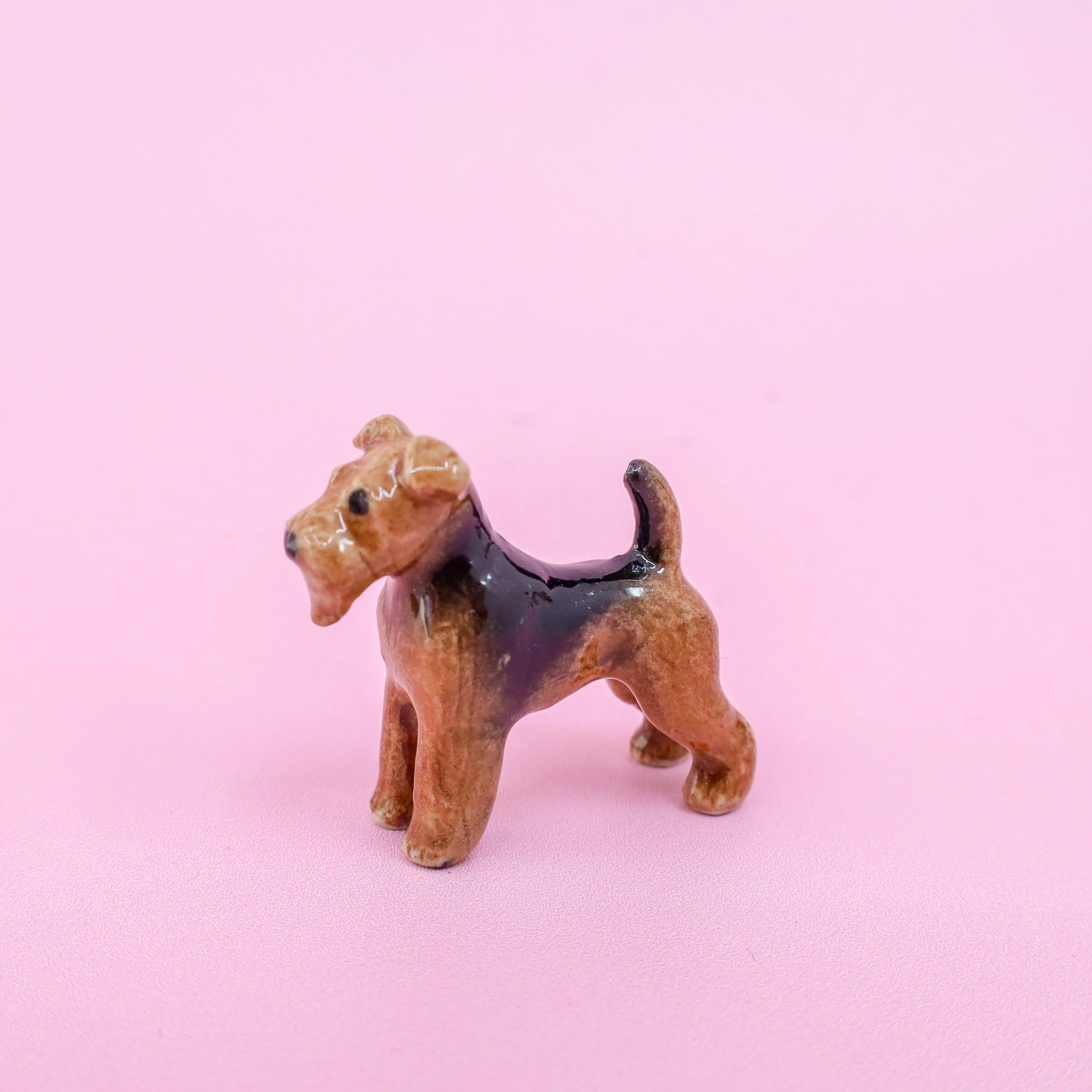 Mini Ceramic Dog Figurine - Image 10