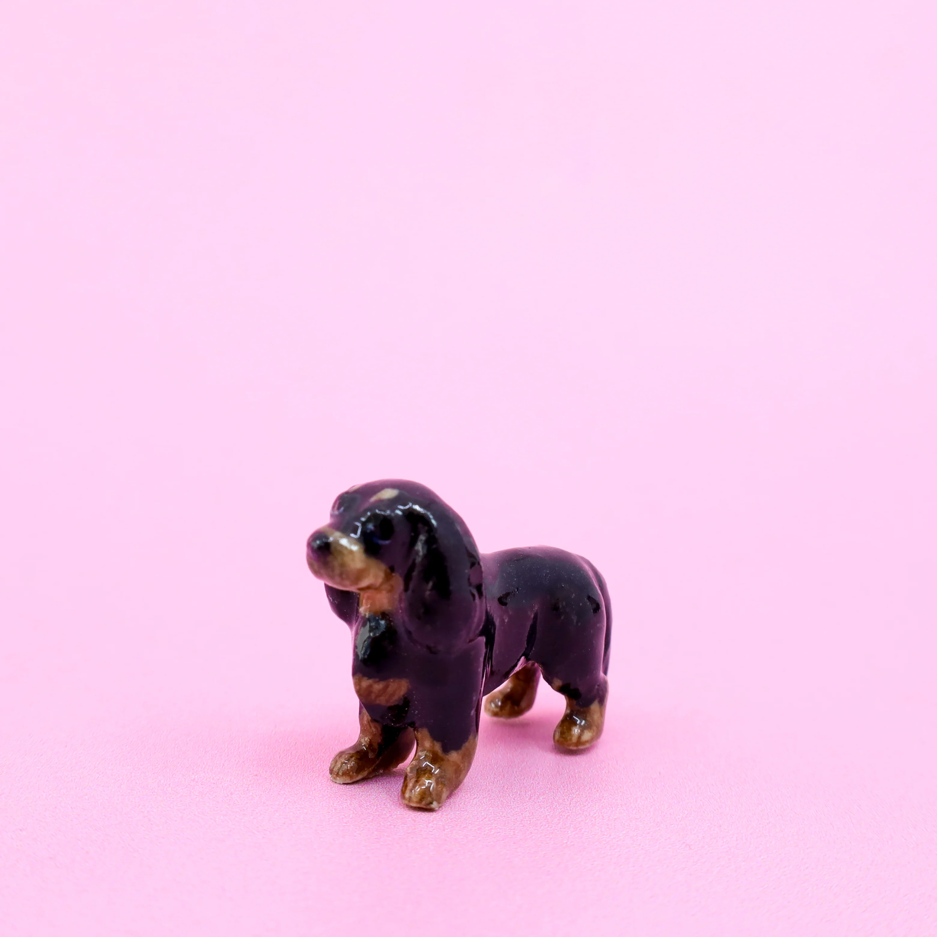 Mini Ceramic Dog Figurine - Image 15