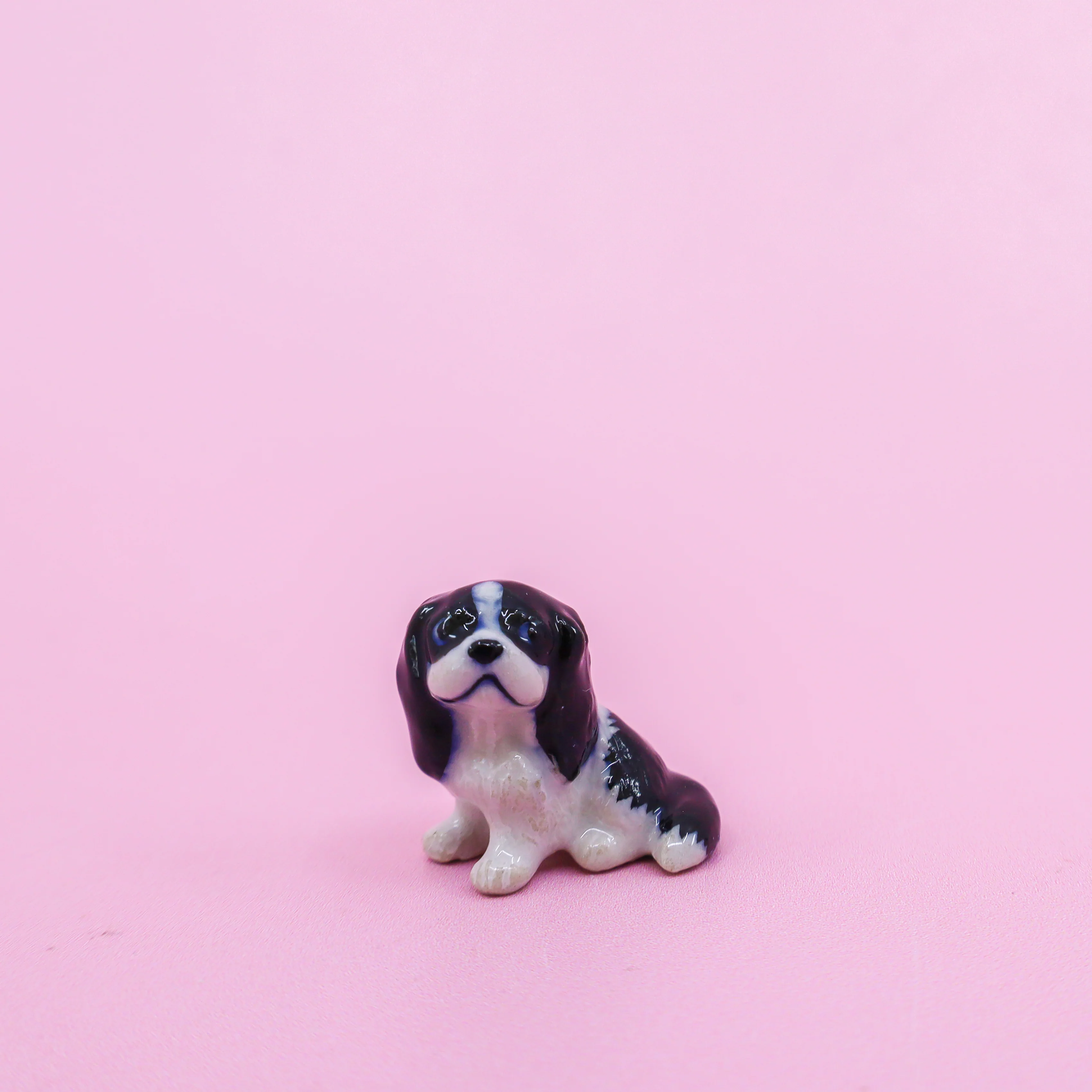 Mini Ceramic Dog Figurine - Image 16