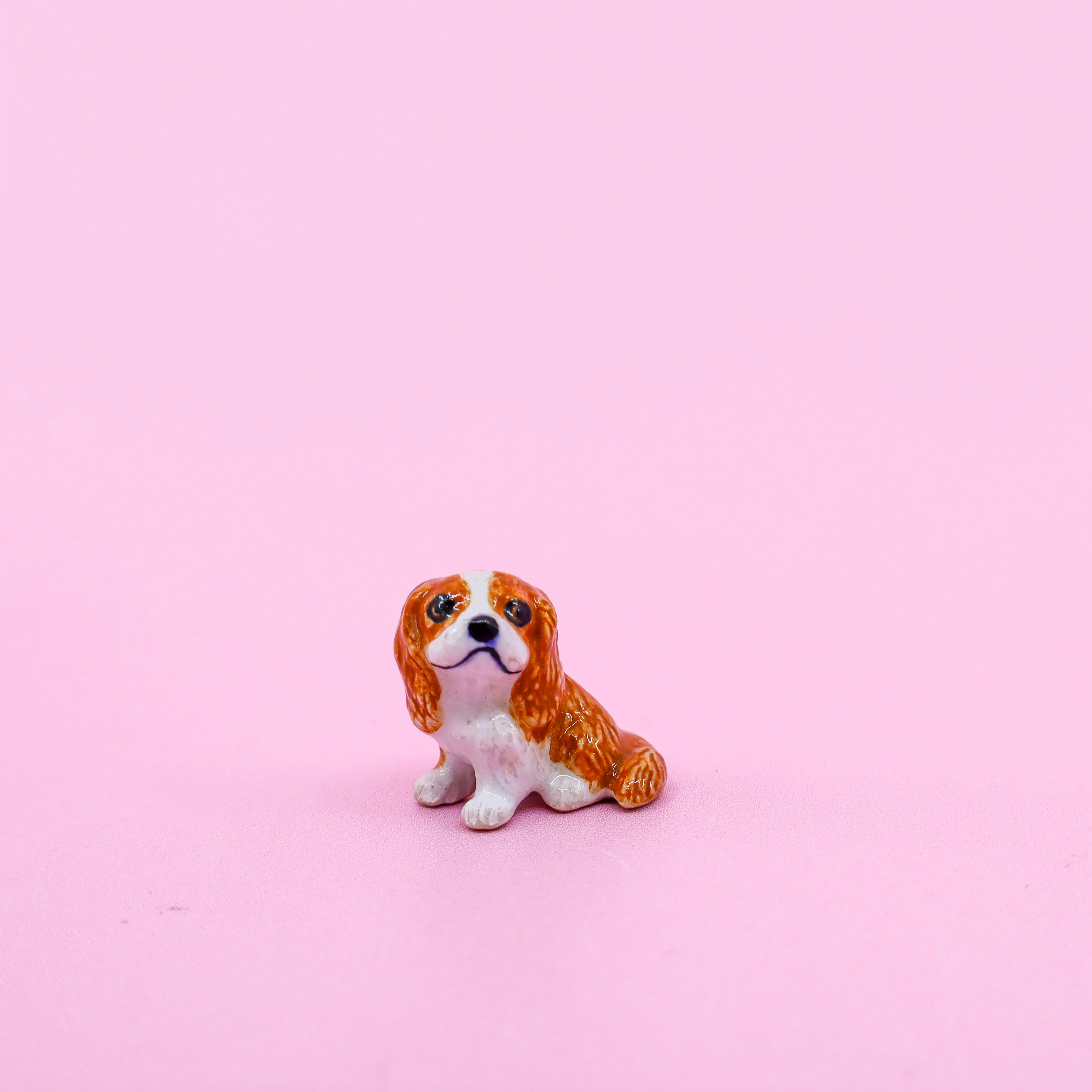 Mini Ceramic Dog Figurine - Image 17