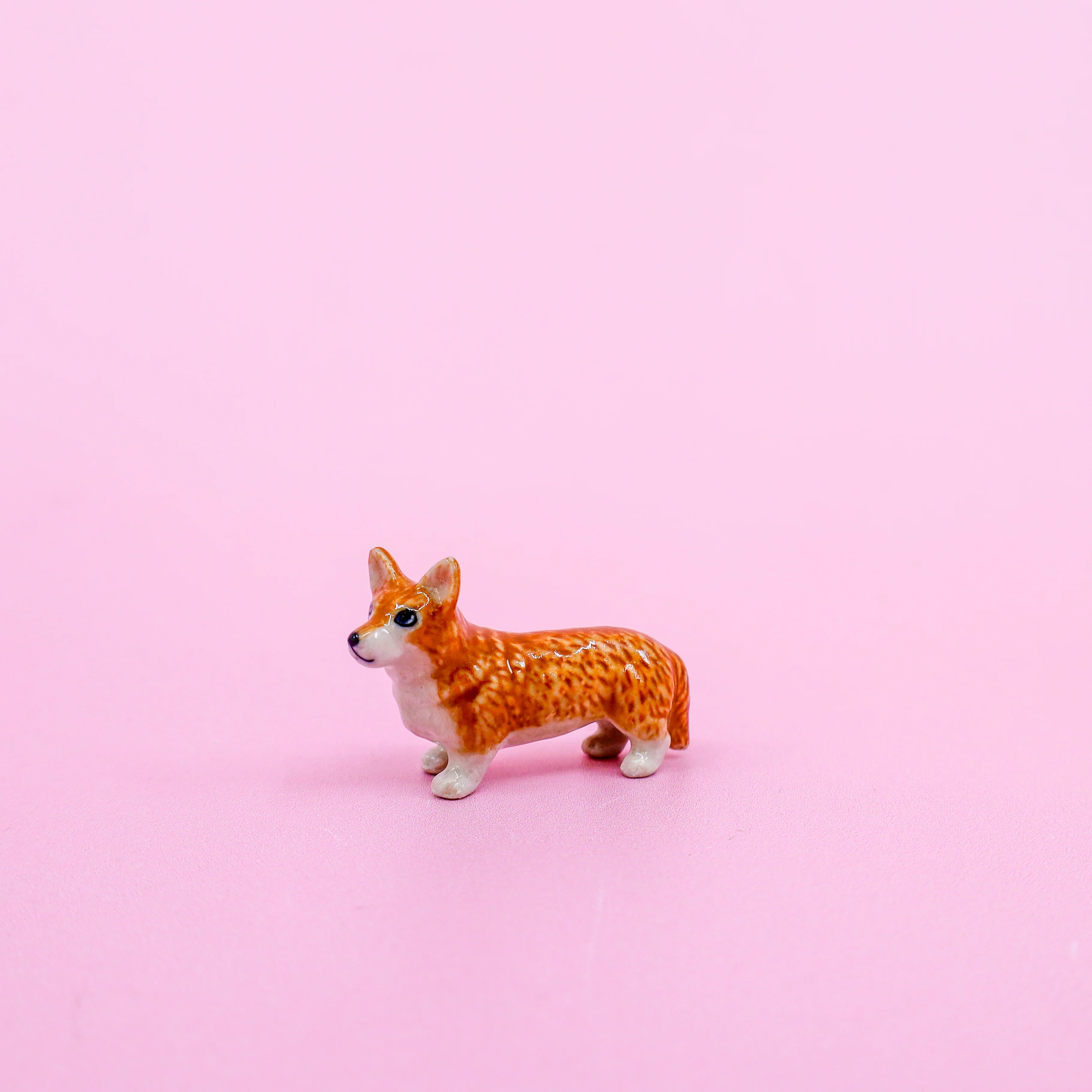 Mini Ceramic Dog Figurine - Image 18