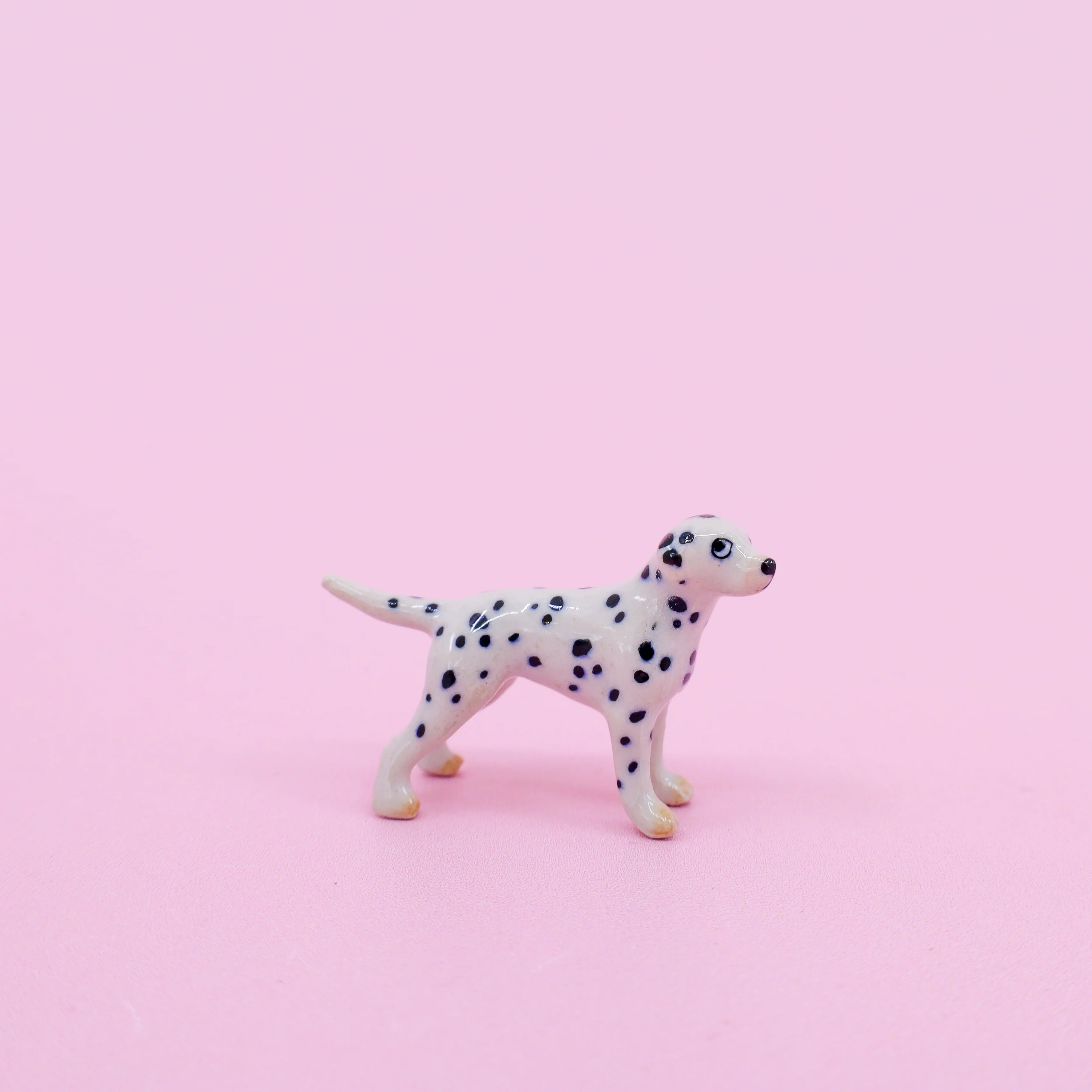 Mini Ceramic Dog Figurine - Image 3
