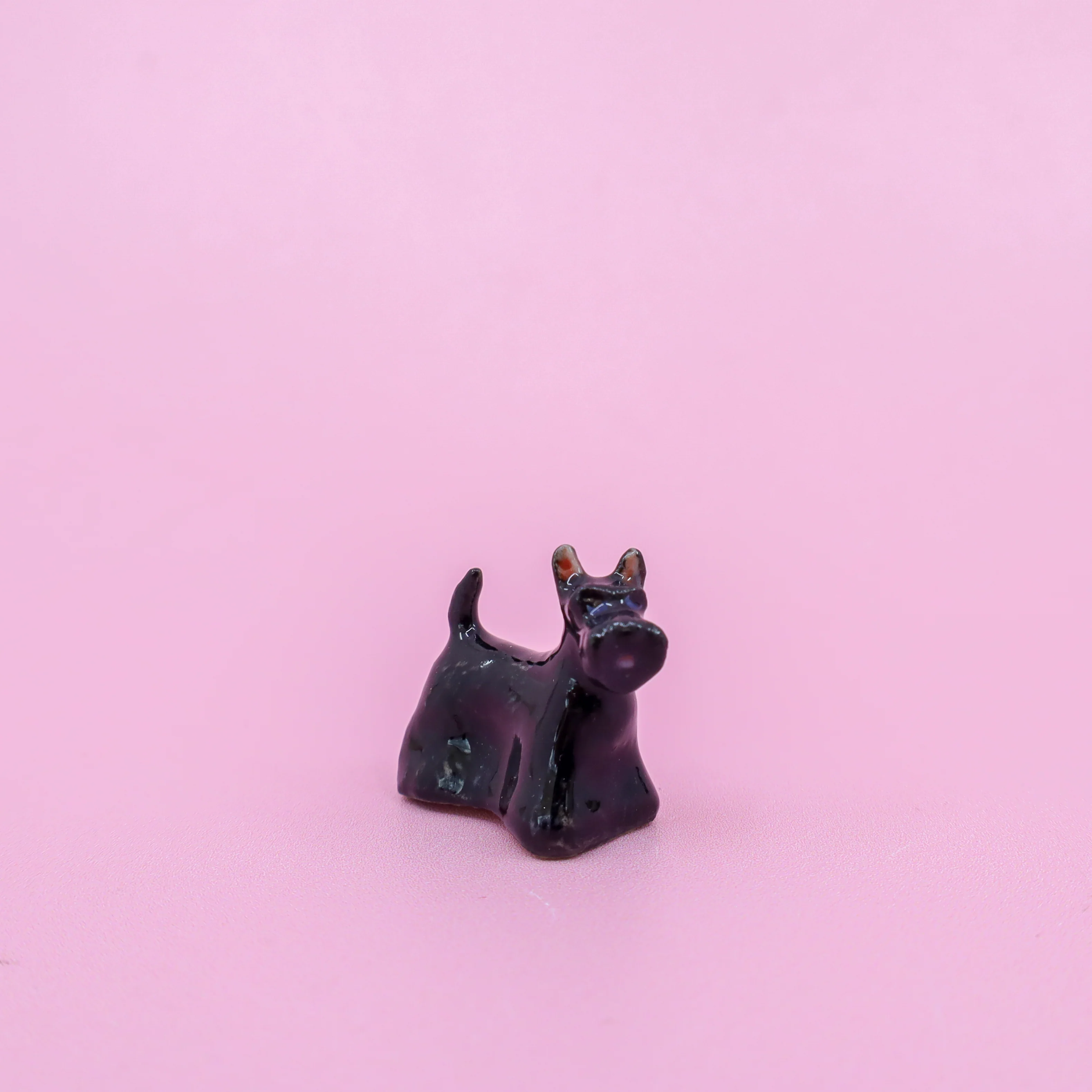 Mini Ceramic Dog Figurine - Image 4