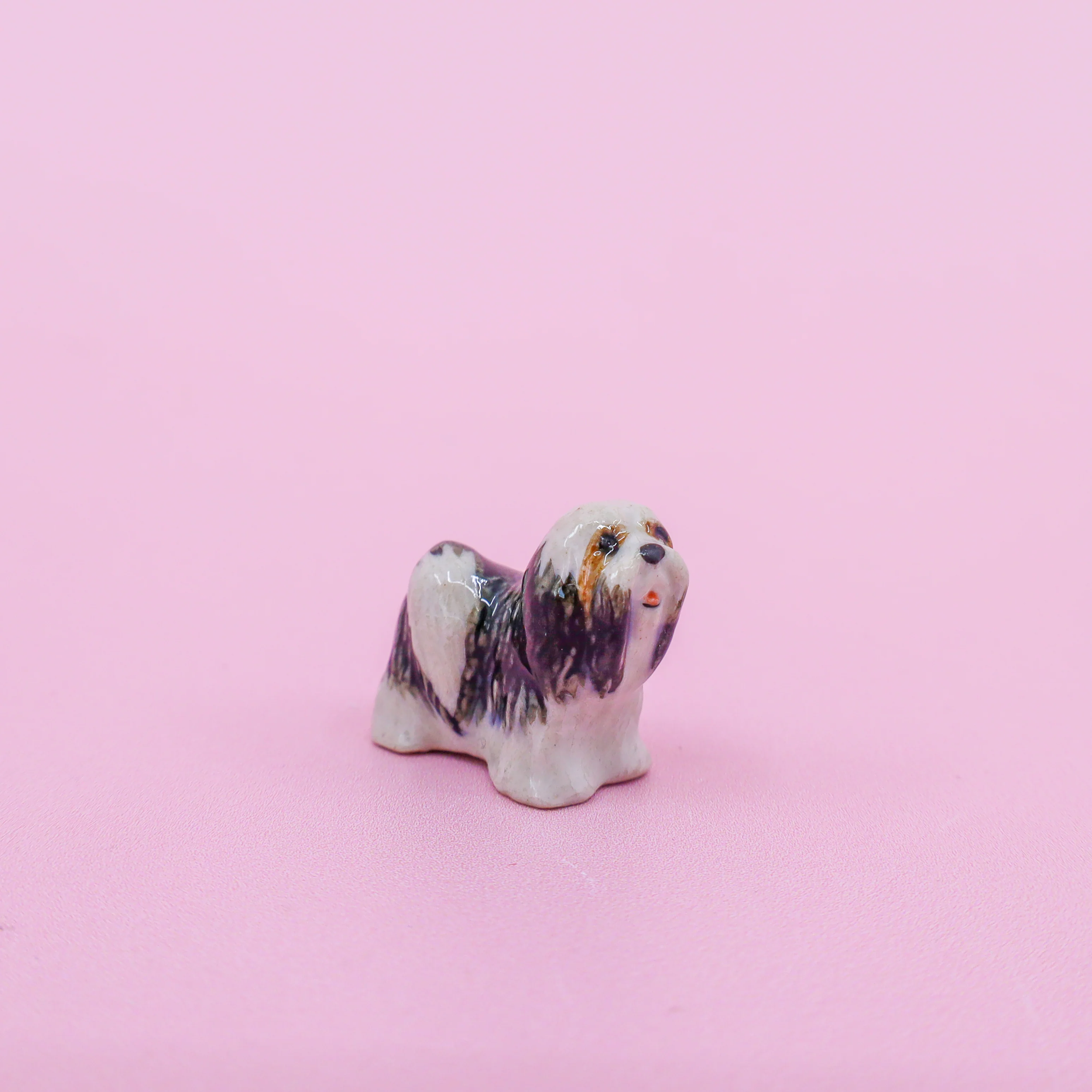Mini Ceramic Dog Figurine - Image 9