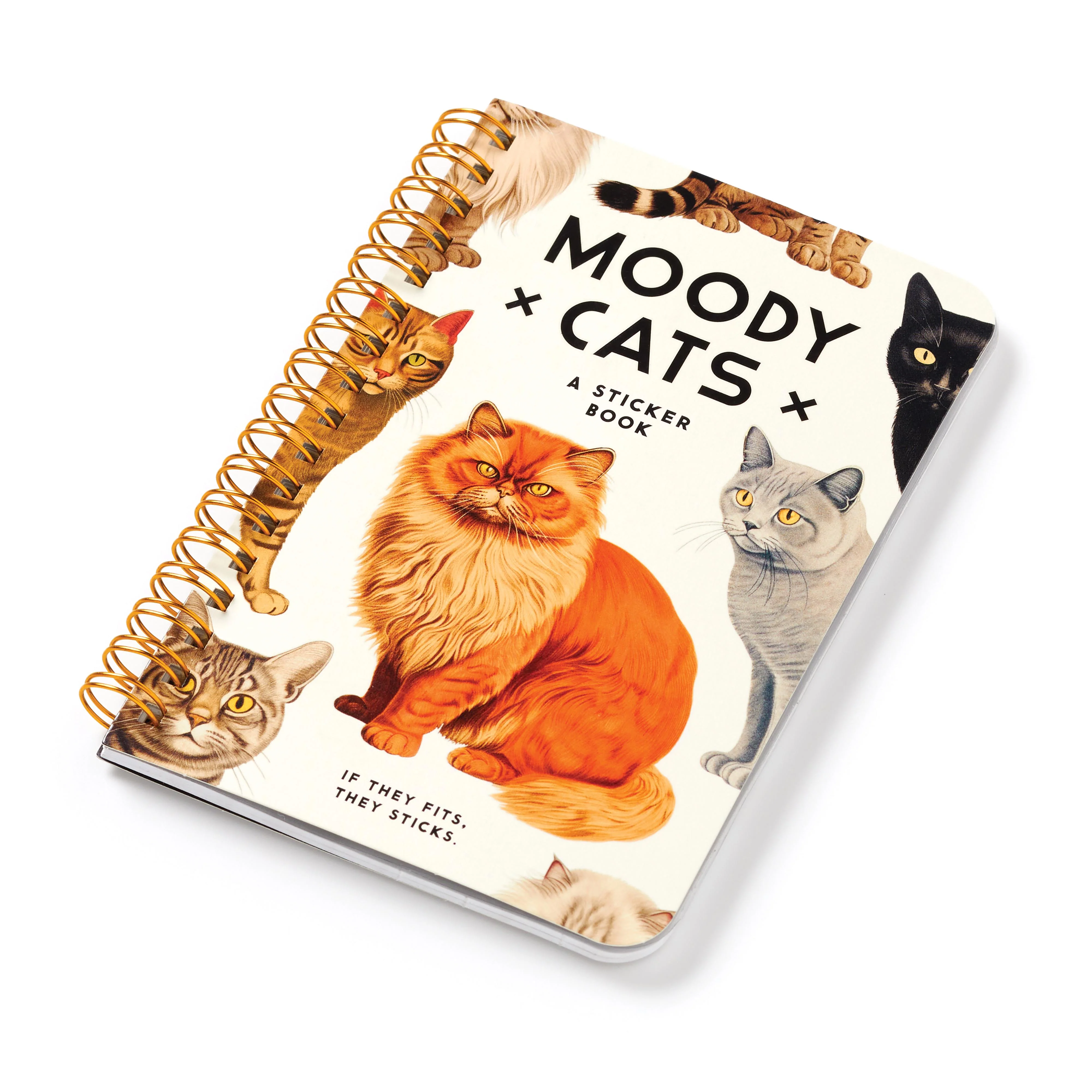Moody Cats Sticker Book - Image 10
