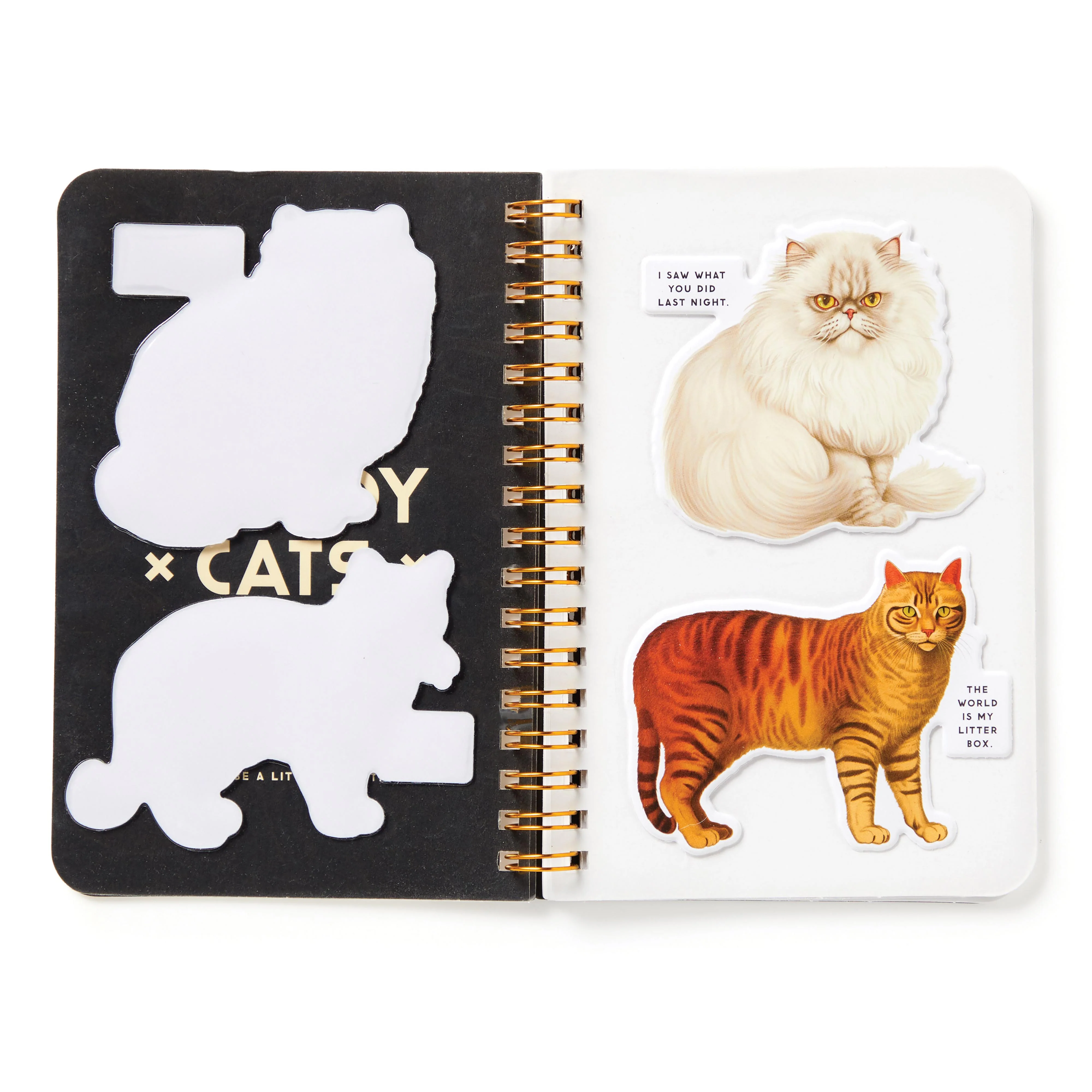 Moody Cats Sticker Book - Image 3