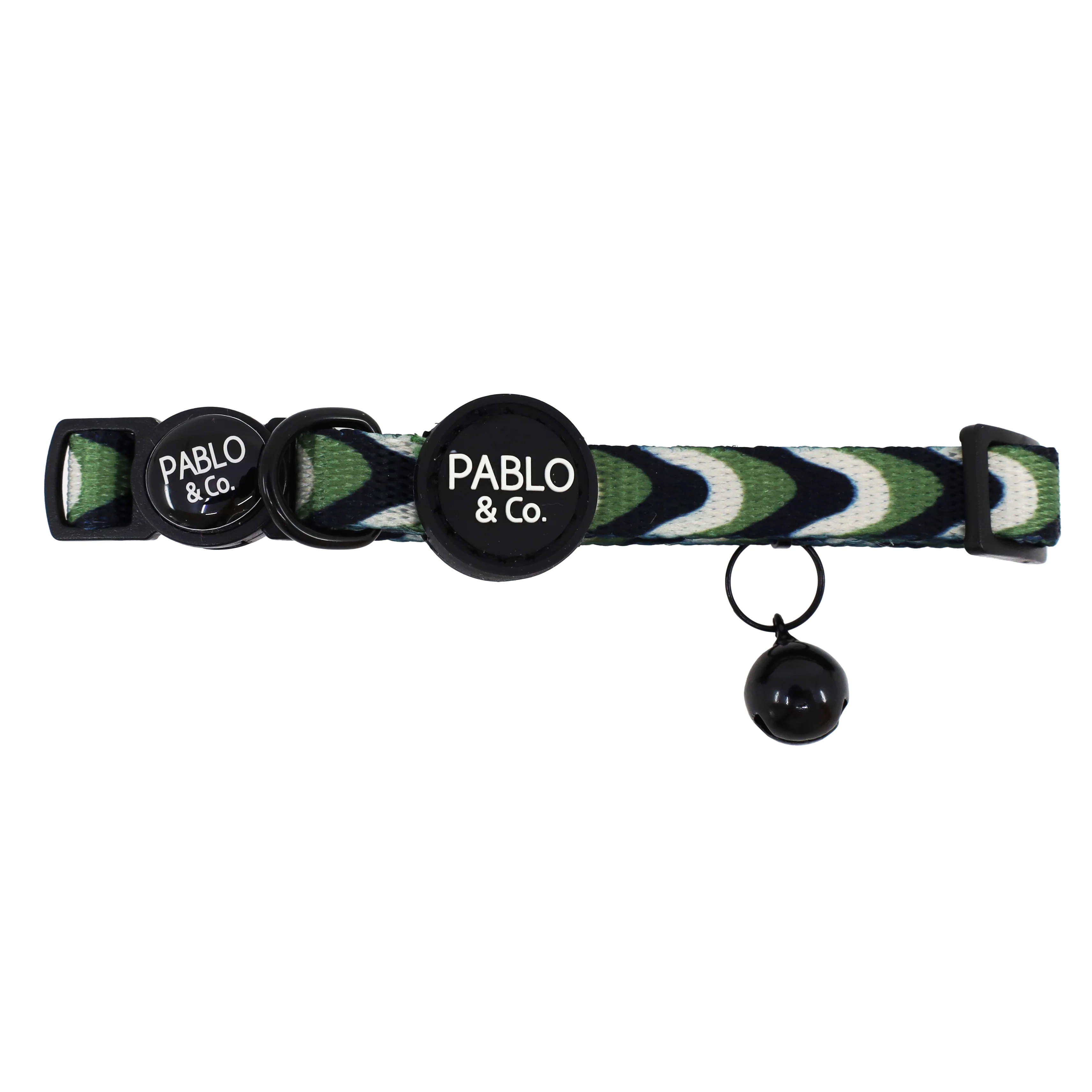 Navy Wavy: Cat Collar