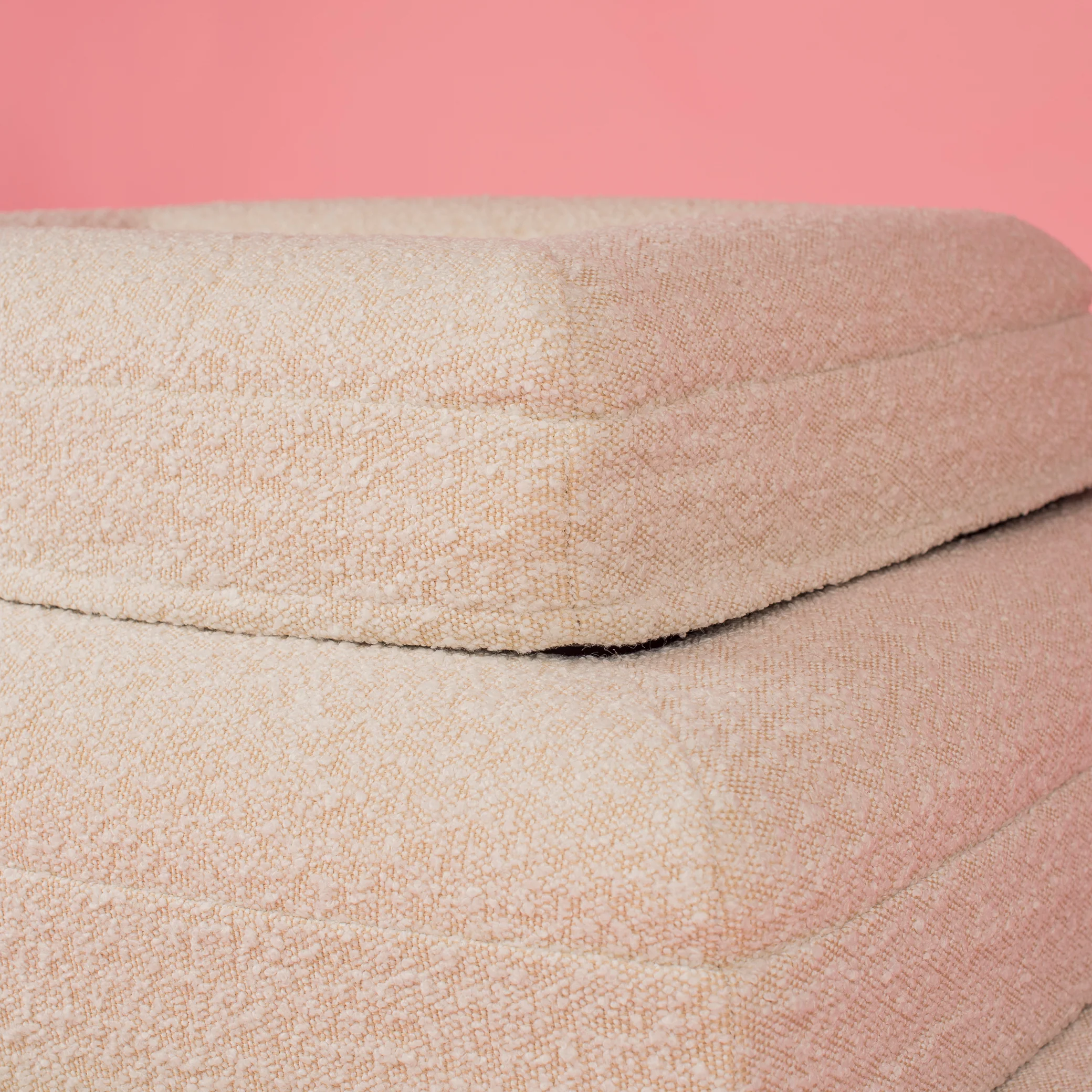 Orthopedic Memory Foam Boucle Dog Bed: Cloud - Image 5