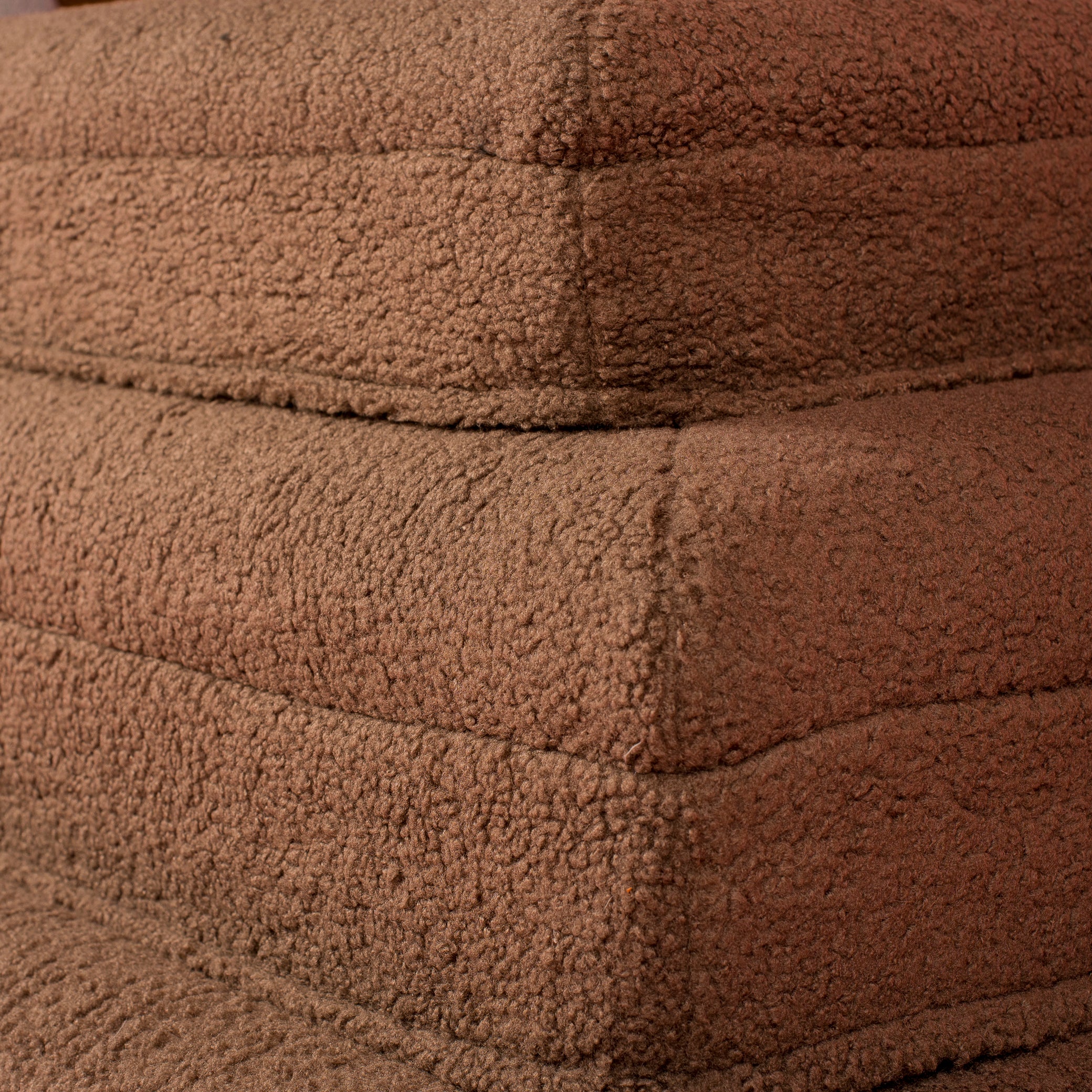 Orthopedic Memory Foam Teddy Dog Bed: Espresso - Image 17