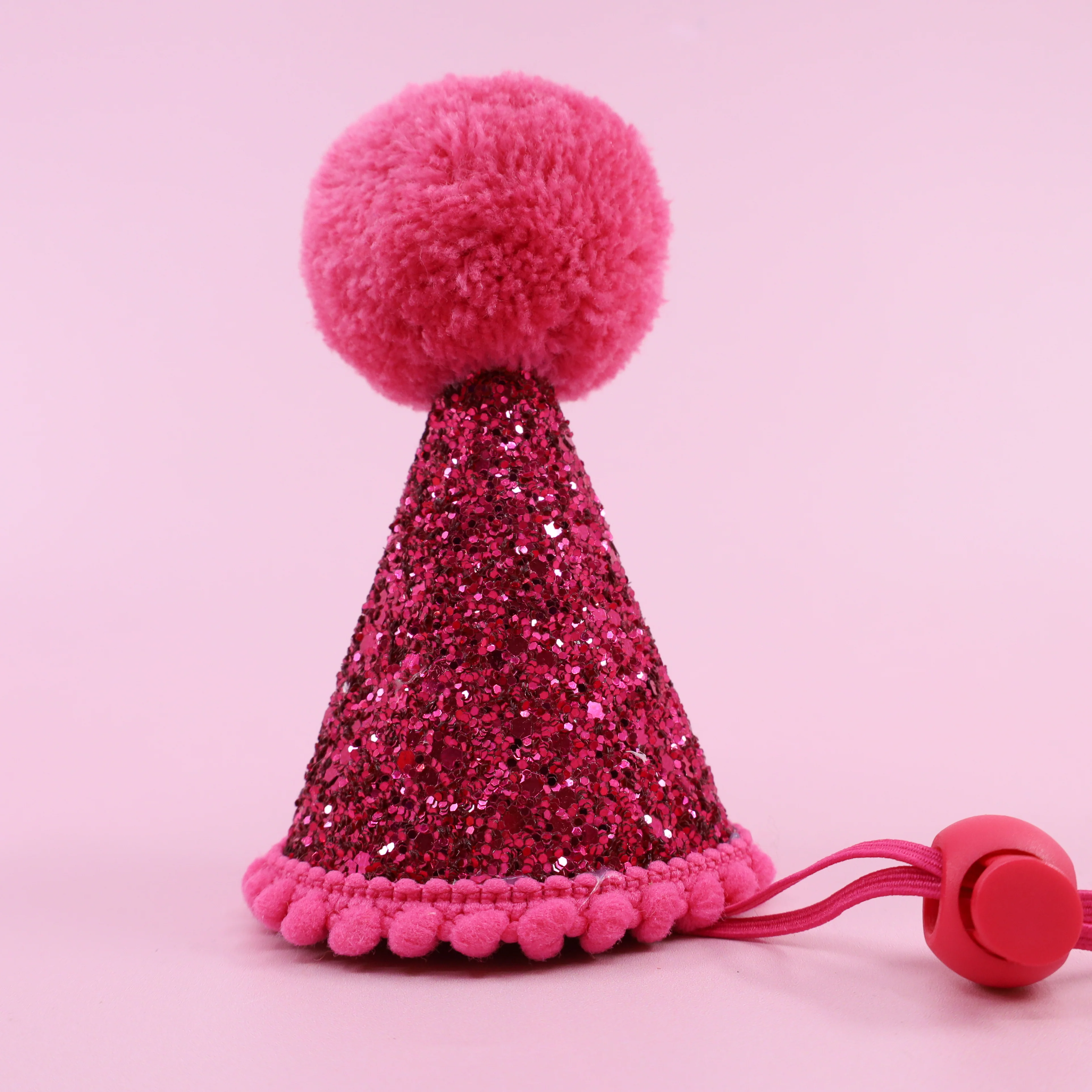 Pablo's Pawty Hat: Hot Pink