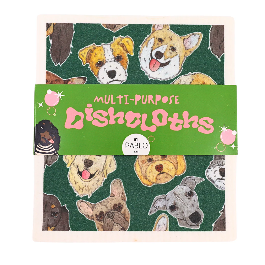 Pack of 3 Swedish Dish Cloths - Dogs - Image 11