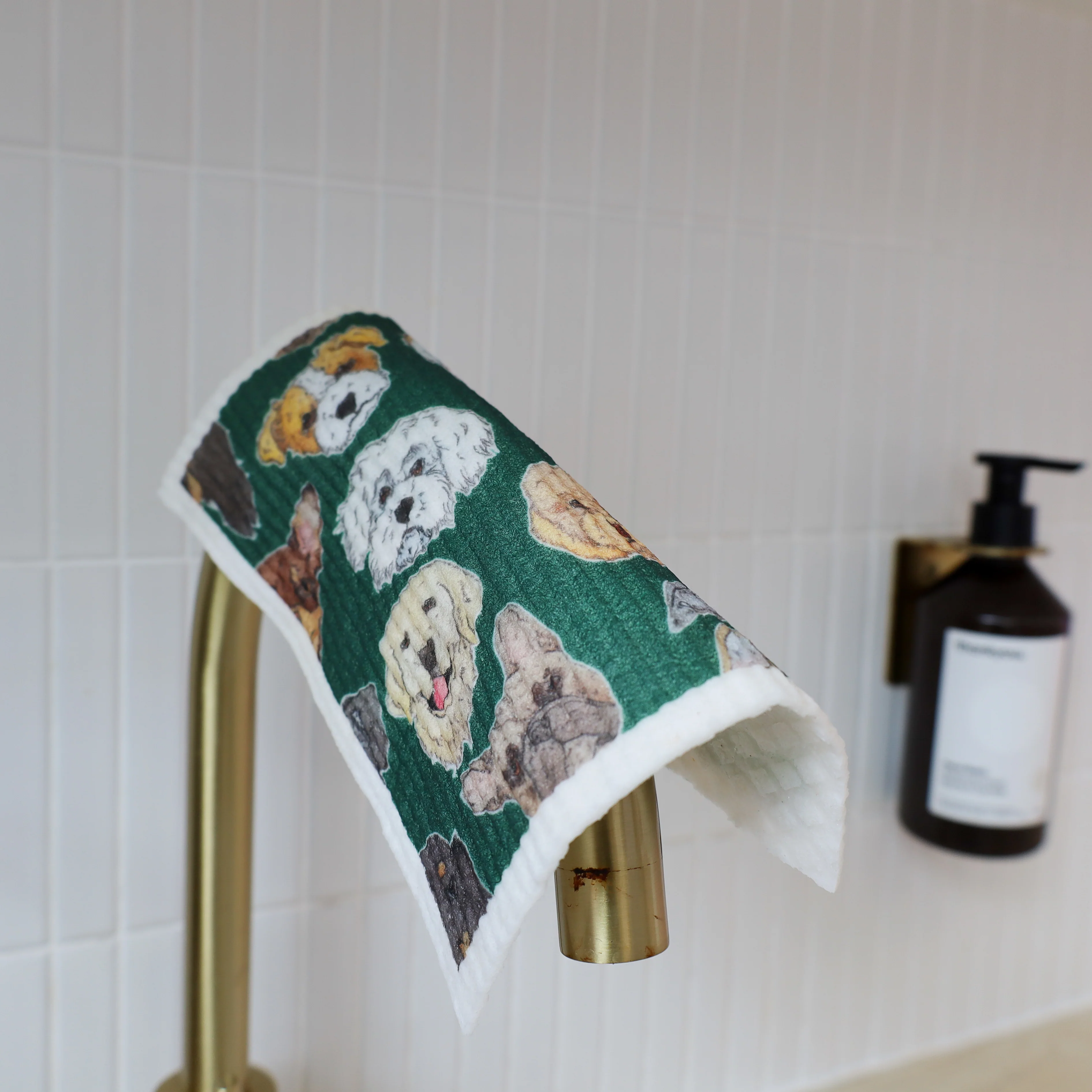 Pack of 3 Swedish Dish Cloths - Dogs - Image 6