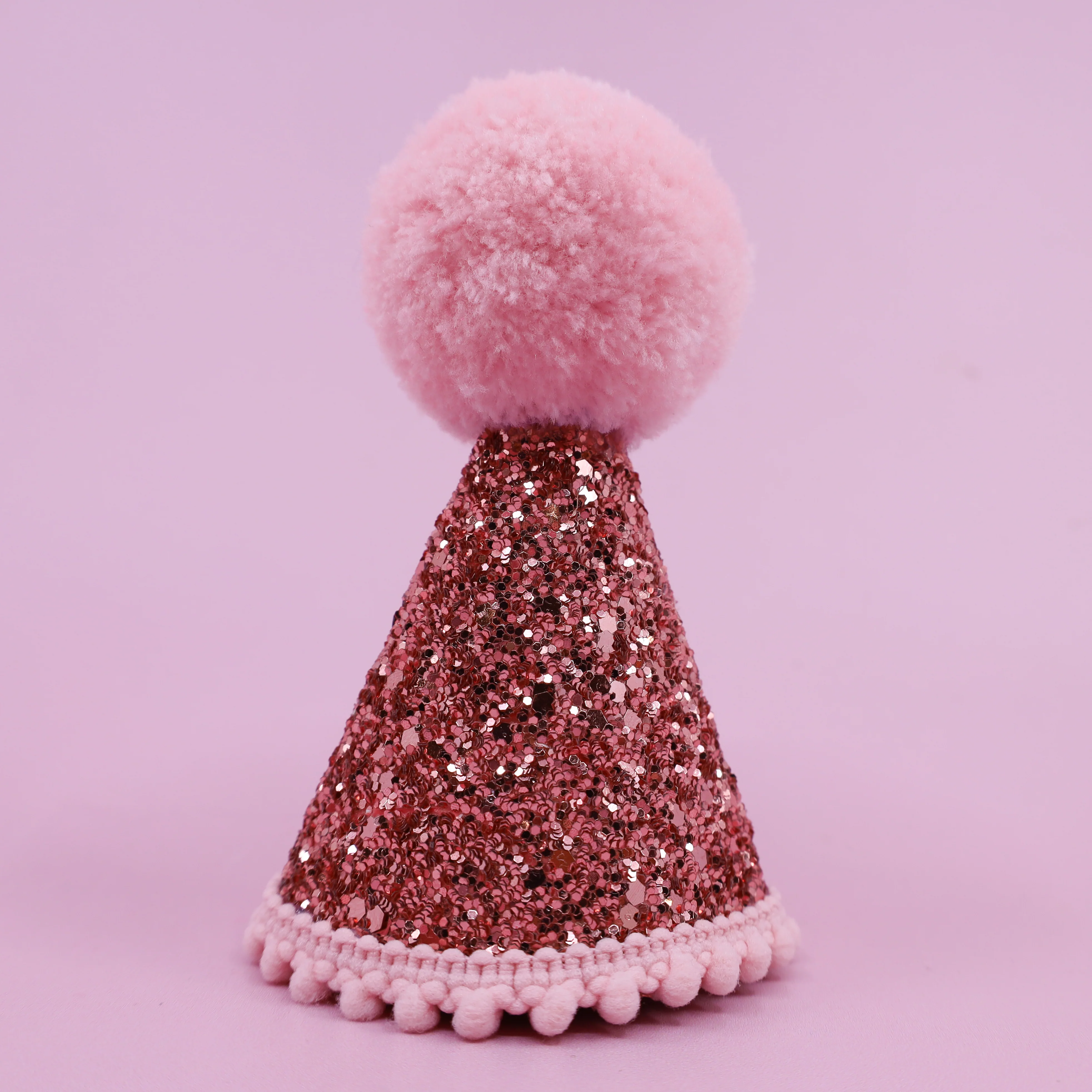 Pawty Hat: Rose & Baby Pink