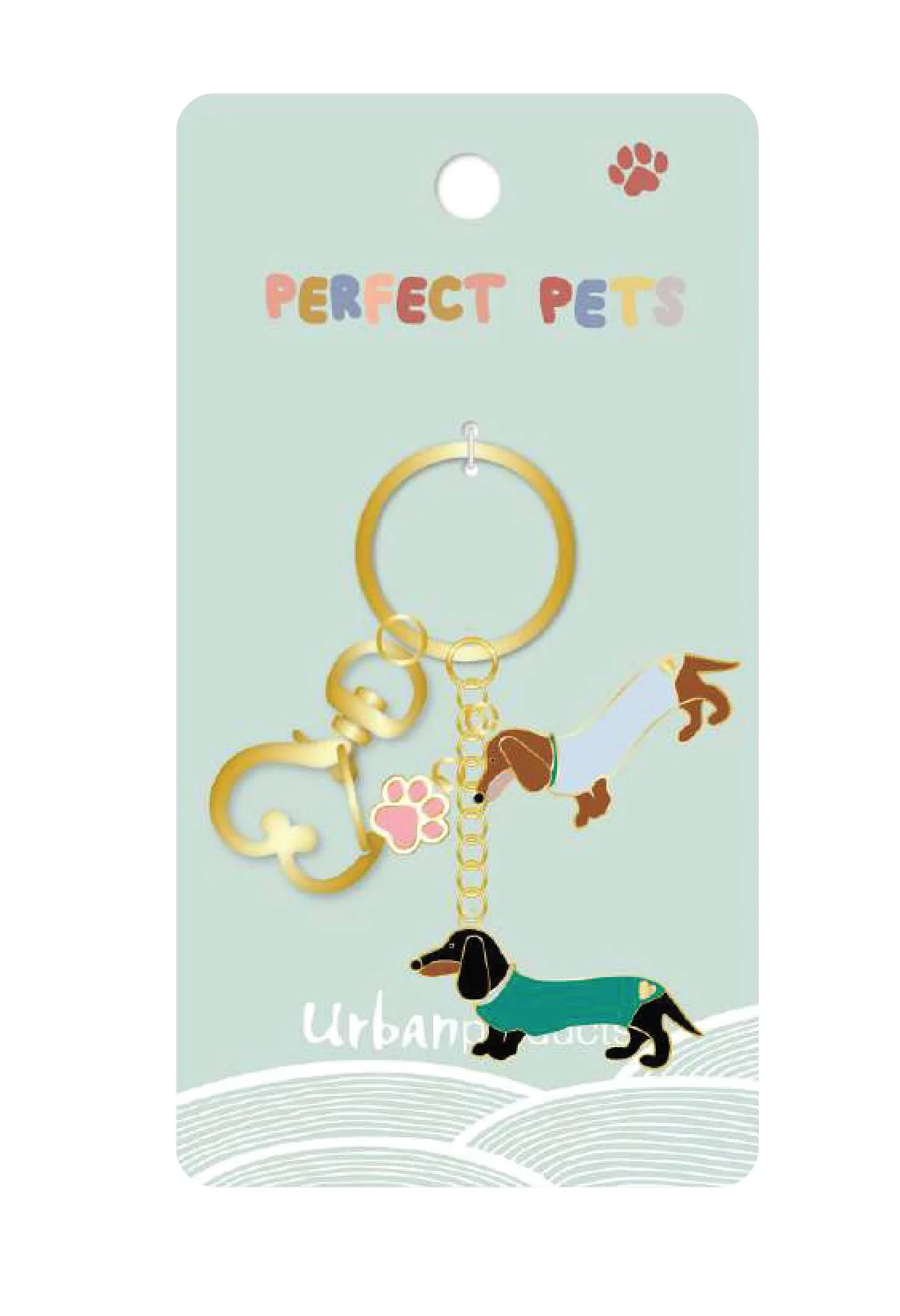 Perfect Pets Dachshund Keyring