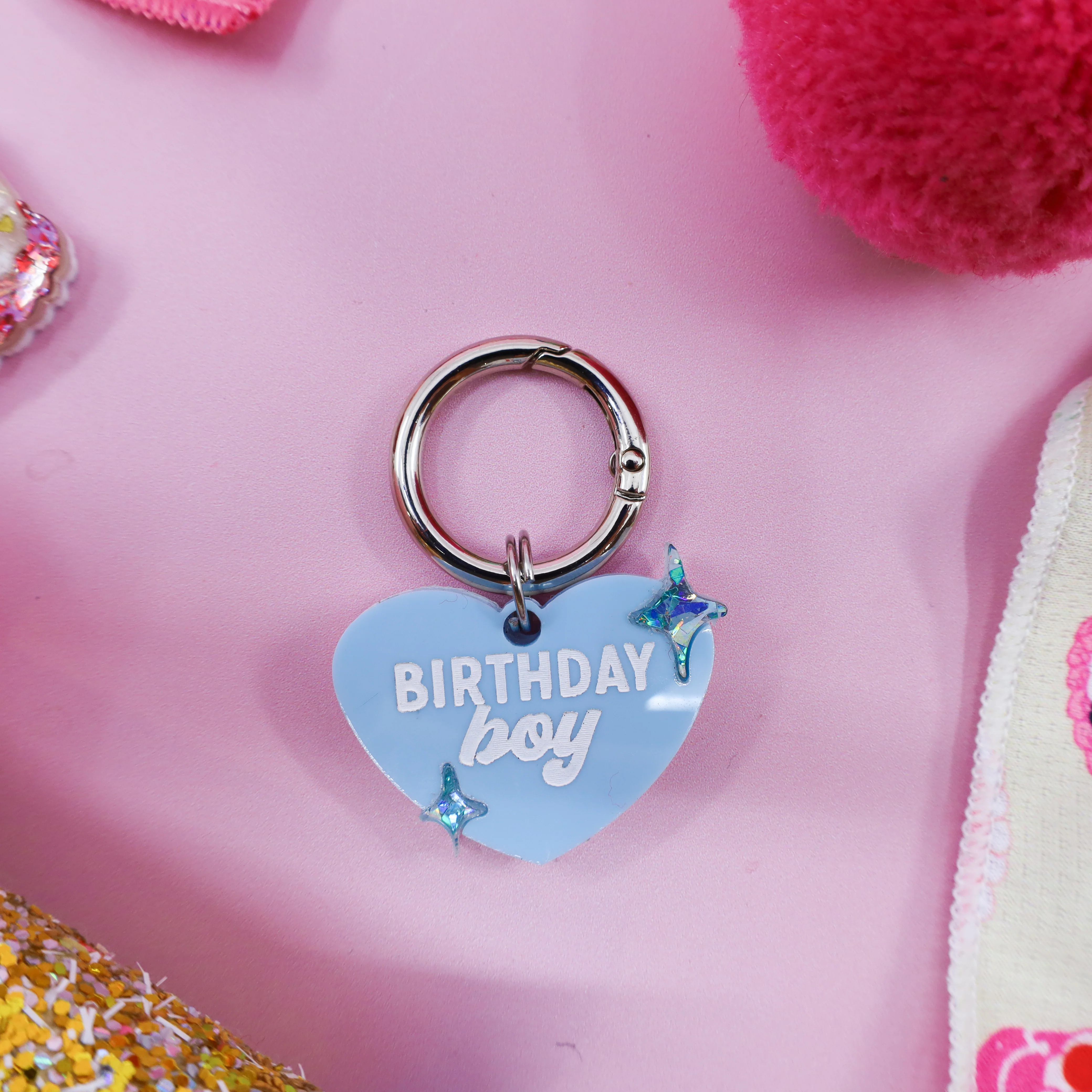 Personalised Pet ID Tag: Birthday Boy - Image 4