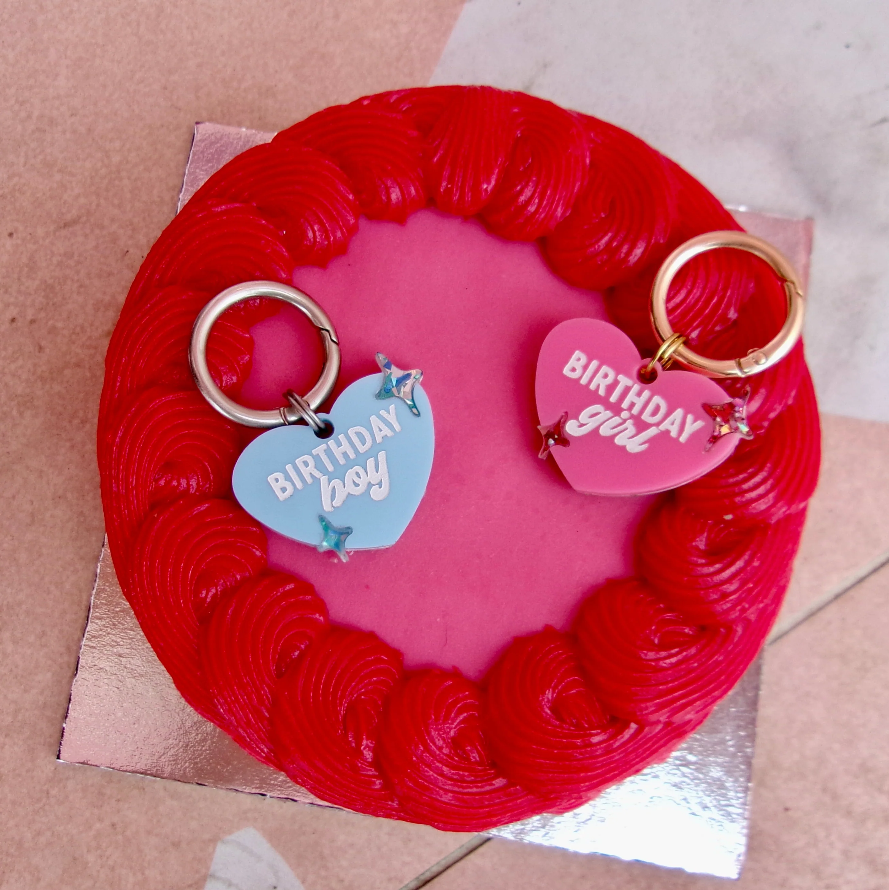 Personalised Pet ID Tag: Birthday Girl - Image 4