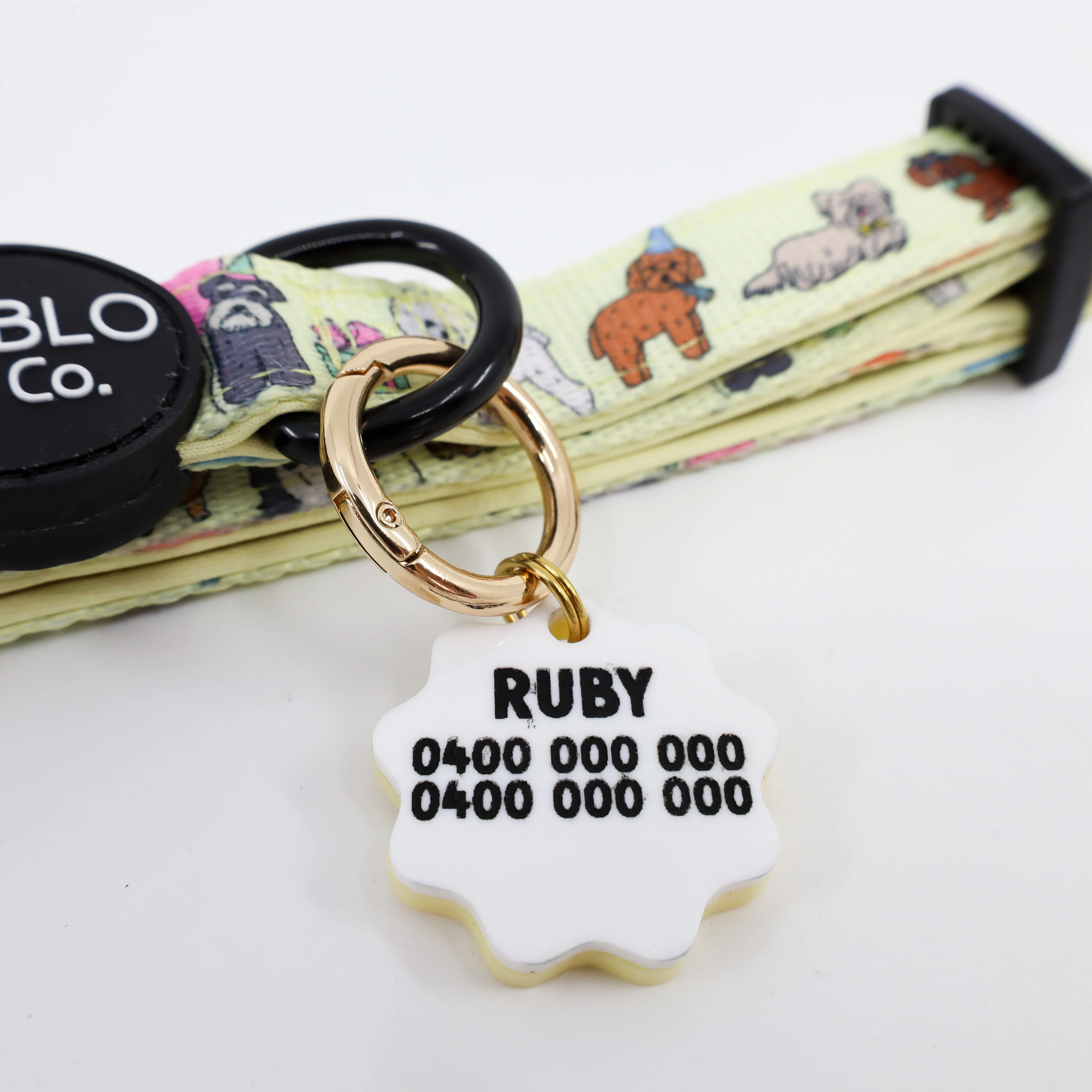 Personalised Pet ID Tag: It's My Barkday - Image 2