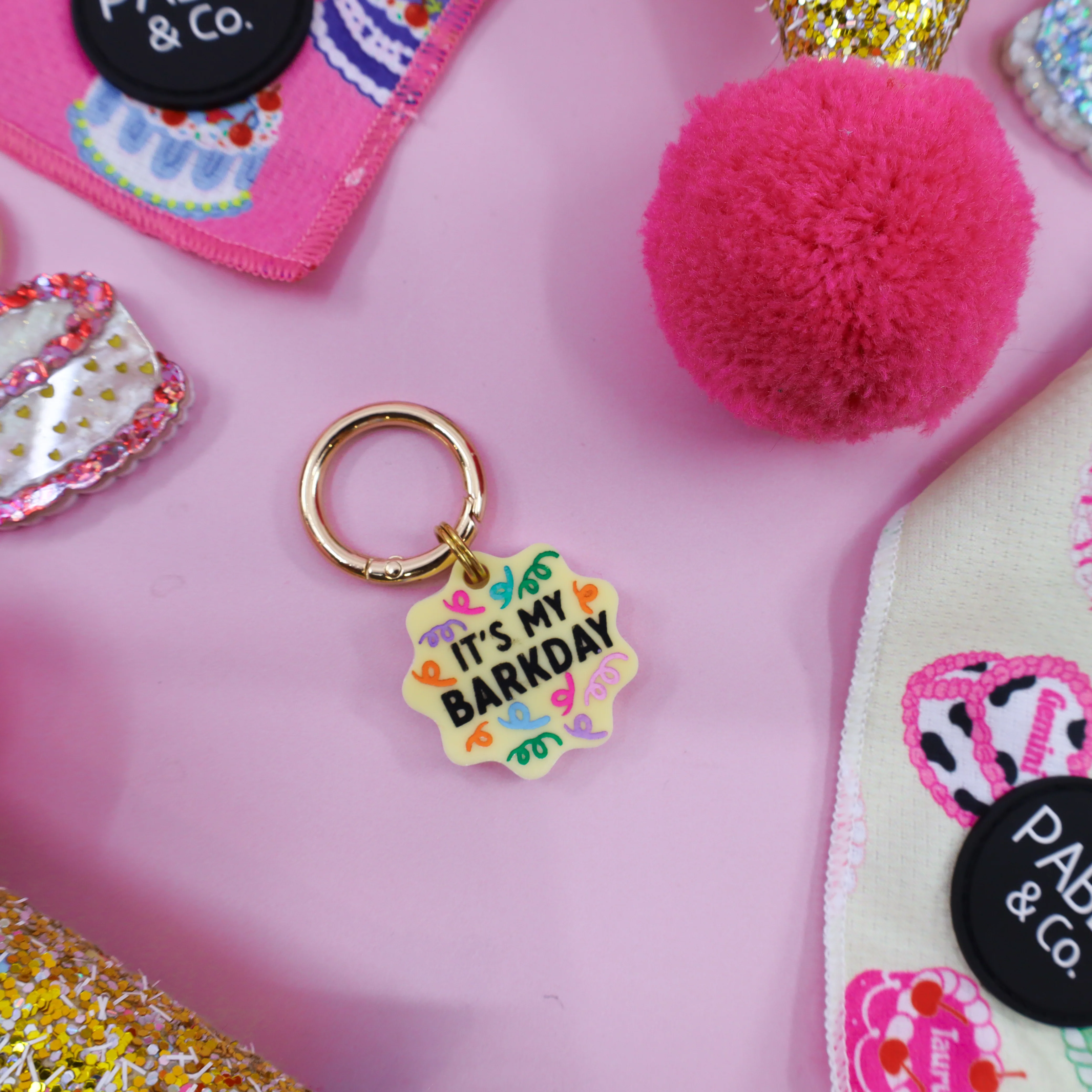 Personalised Pet ID Tag: It's My Barkday - Image 7