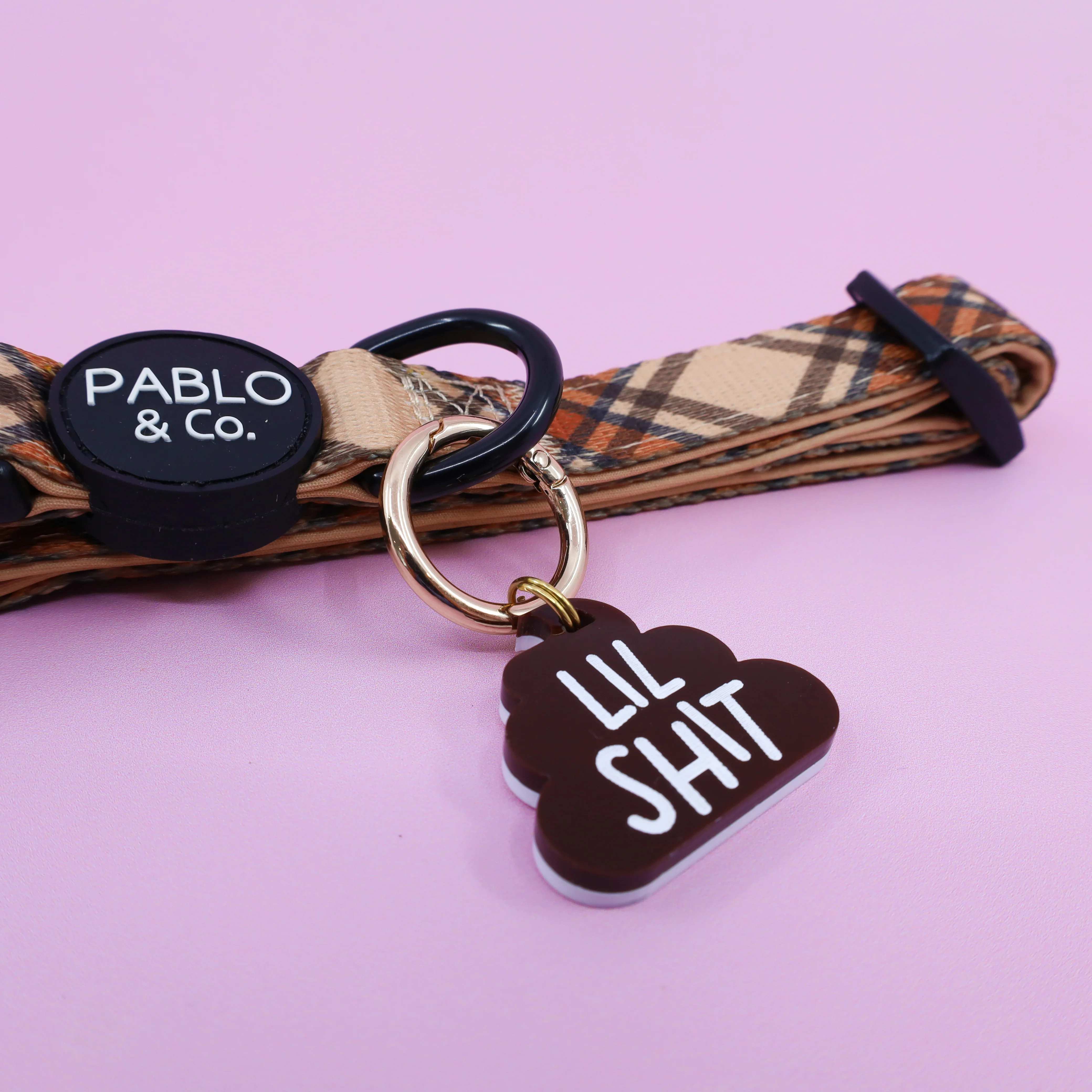 Personalised Pet ID Tag: Lil Shit - Image 3