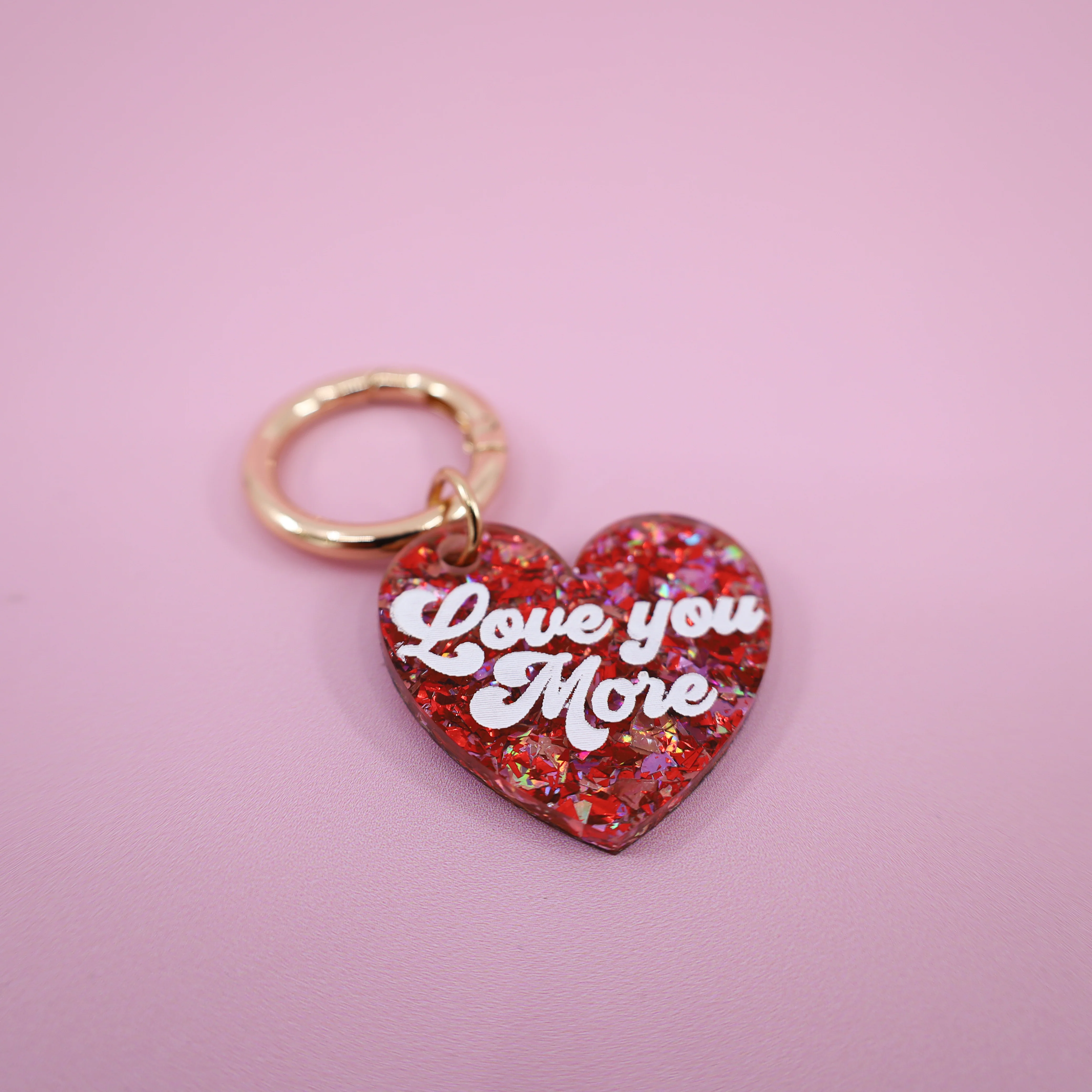 Personalised Pet ID Tag: Love you more - Image 3