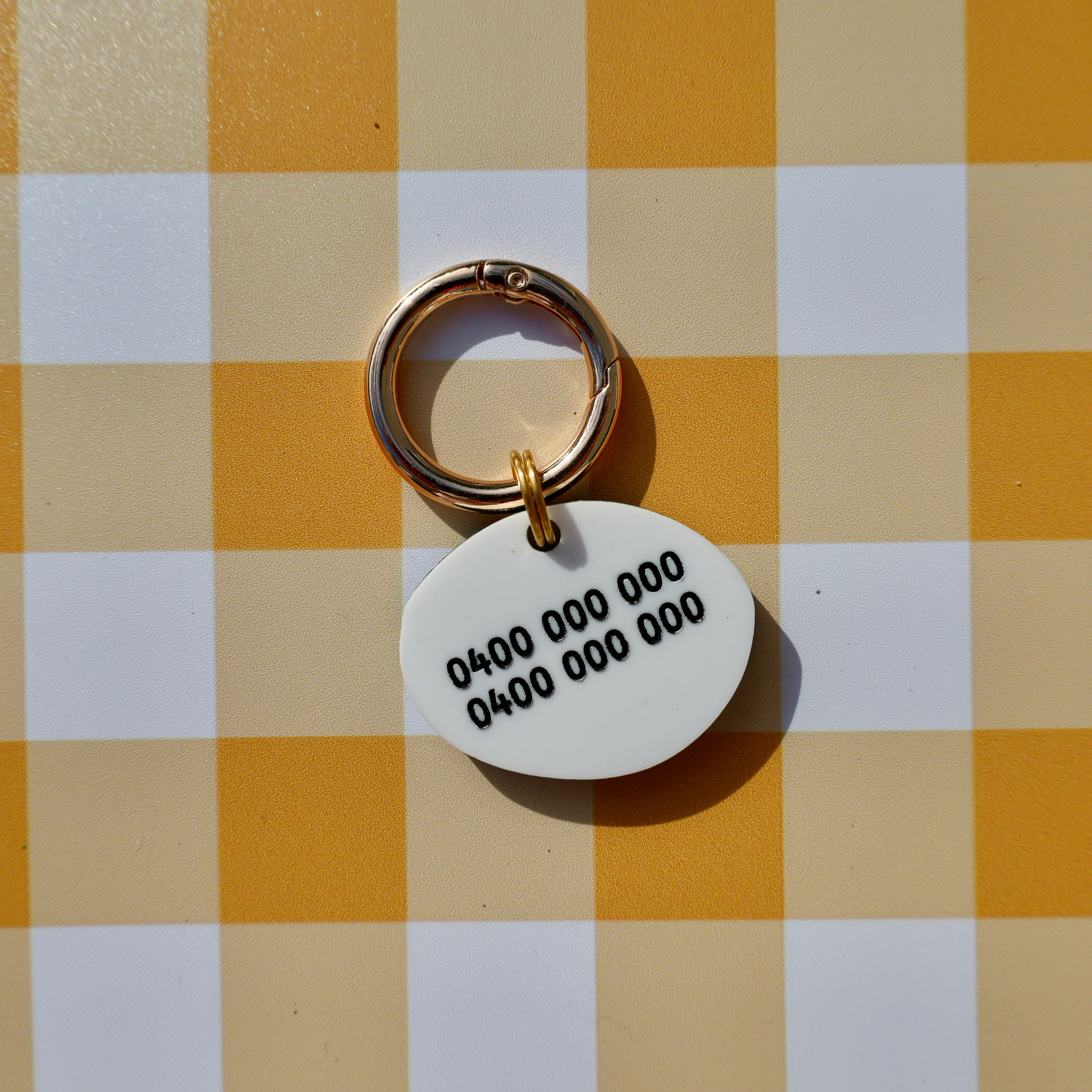 Personalised Pet ID Tag: Olive - Image 2