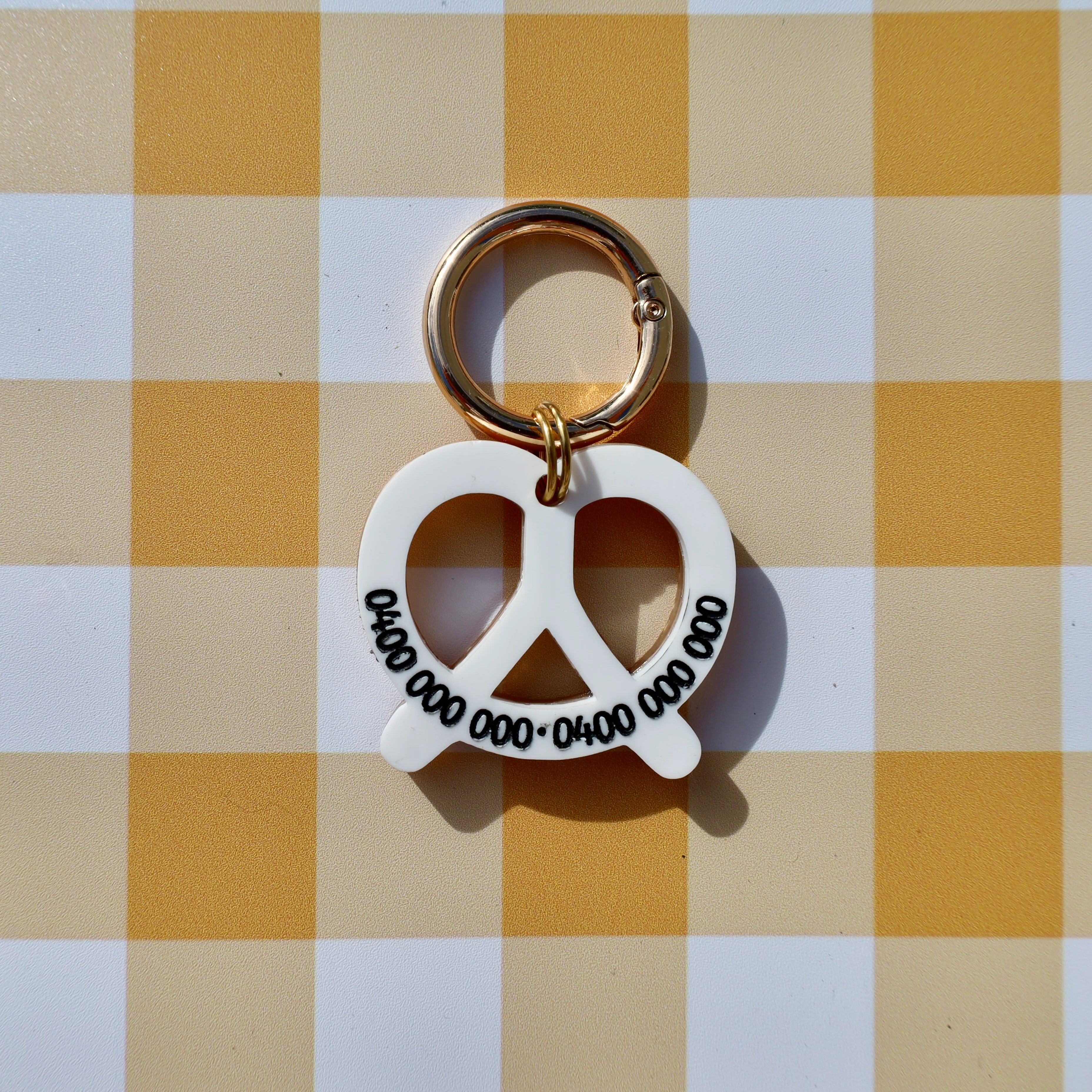 Personalised Pet ID Tag: Pretzel - Image 2