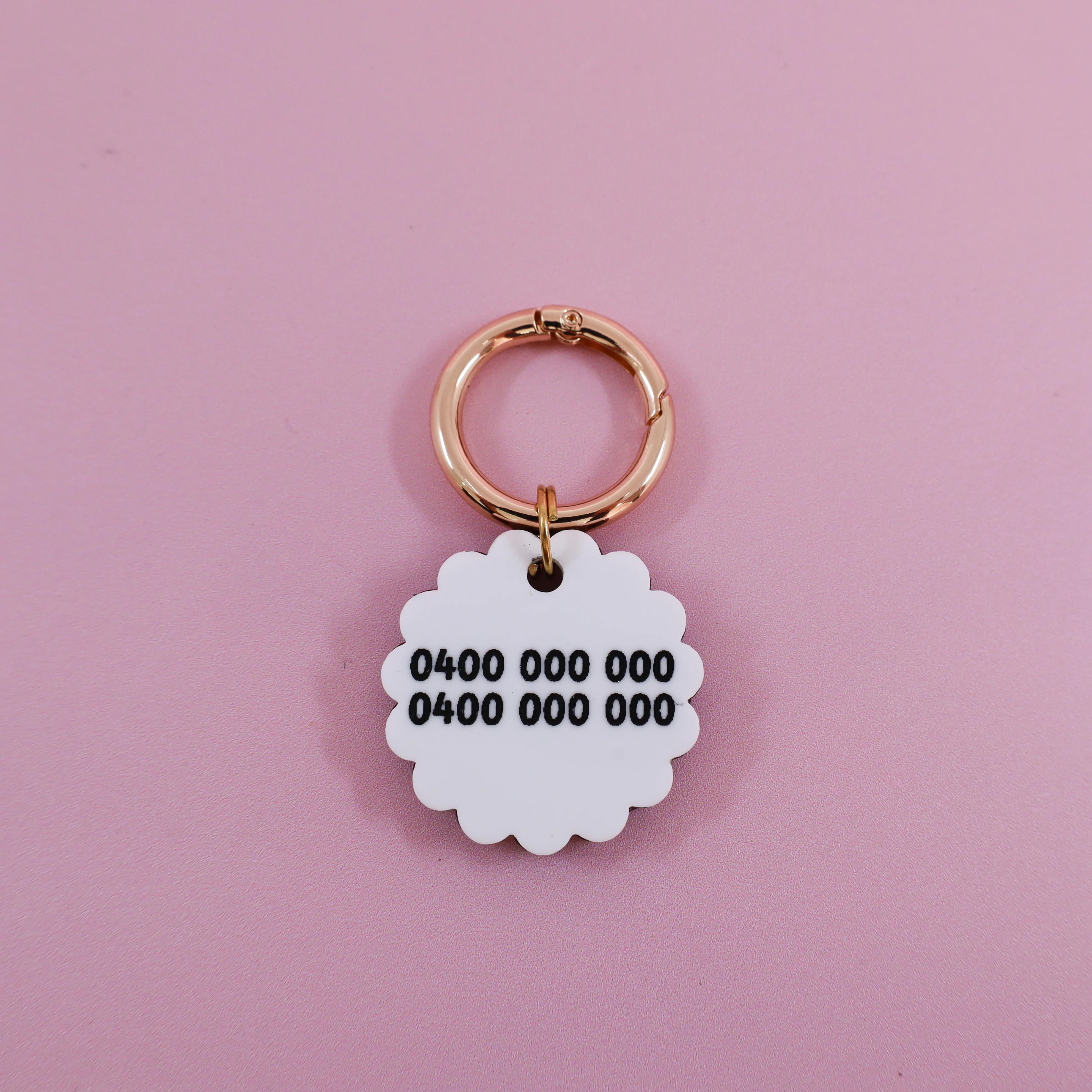 Personalised Pet ID Tag: Squiggles - Image 3