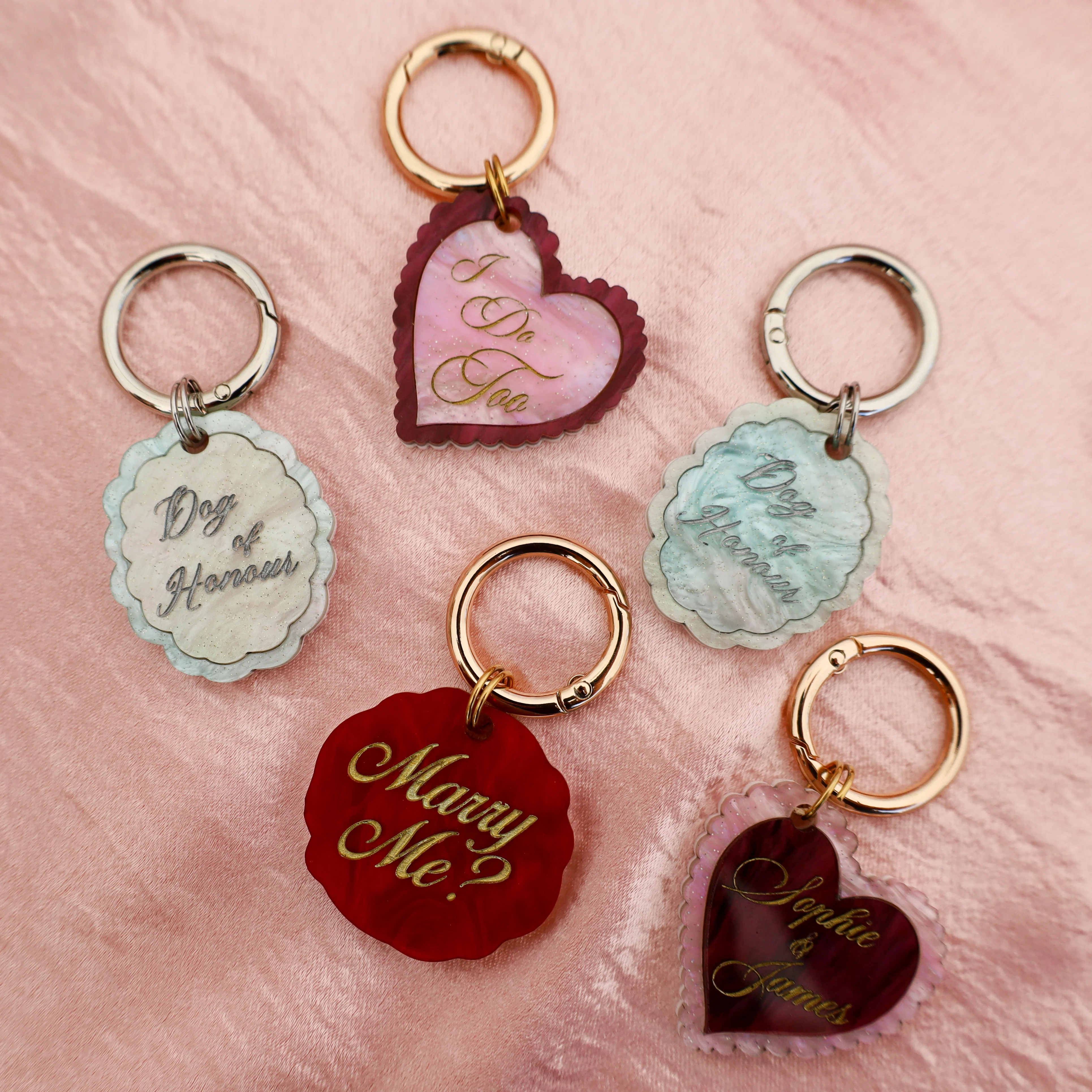 Personalised Pet ID Tag: With Love - Image 4