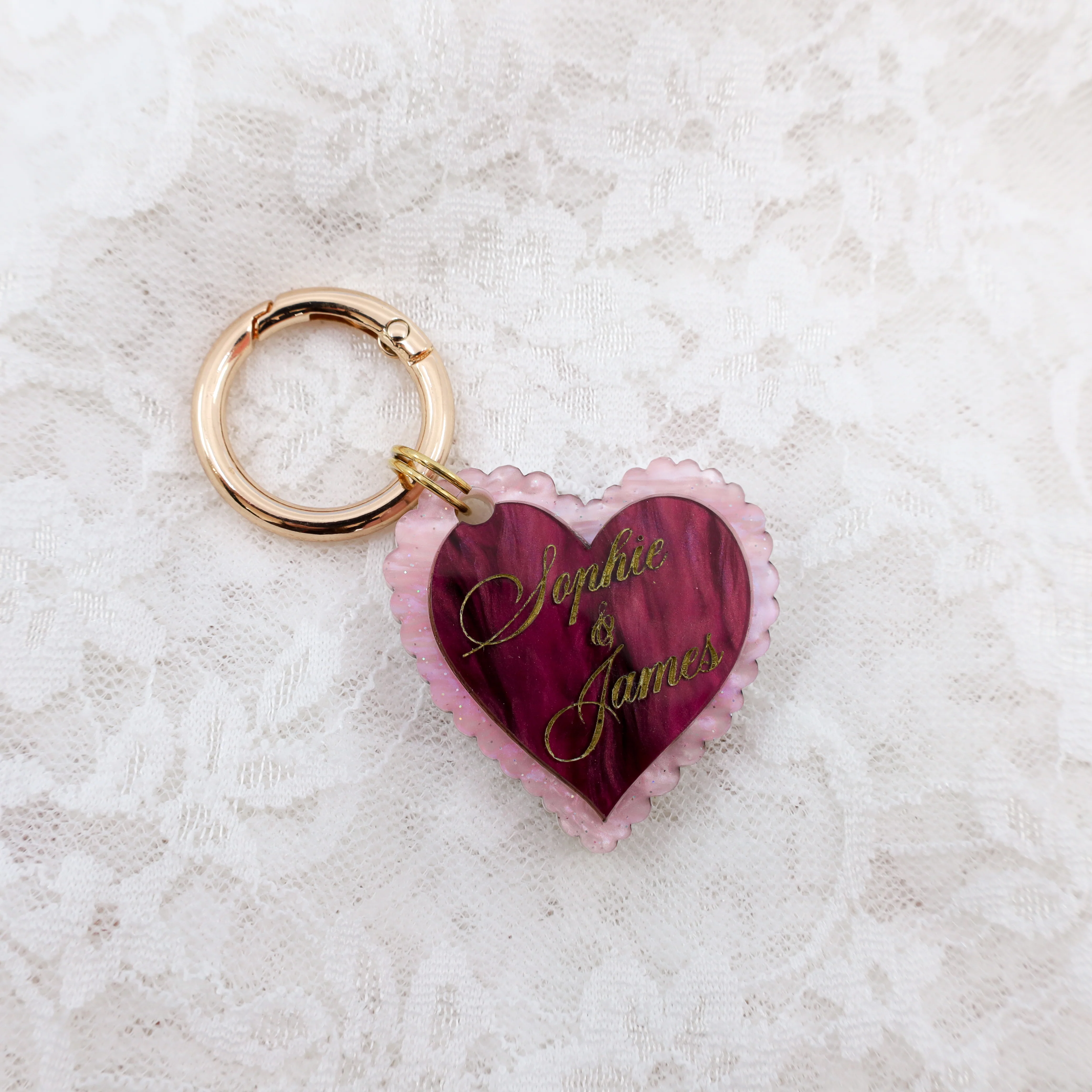Personalised Pet ID Tag: With Love - Image 5