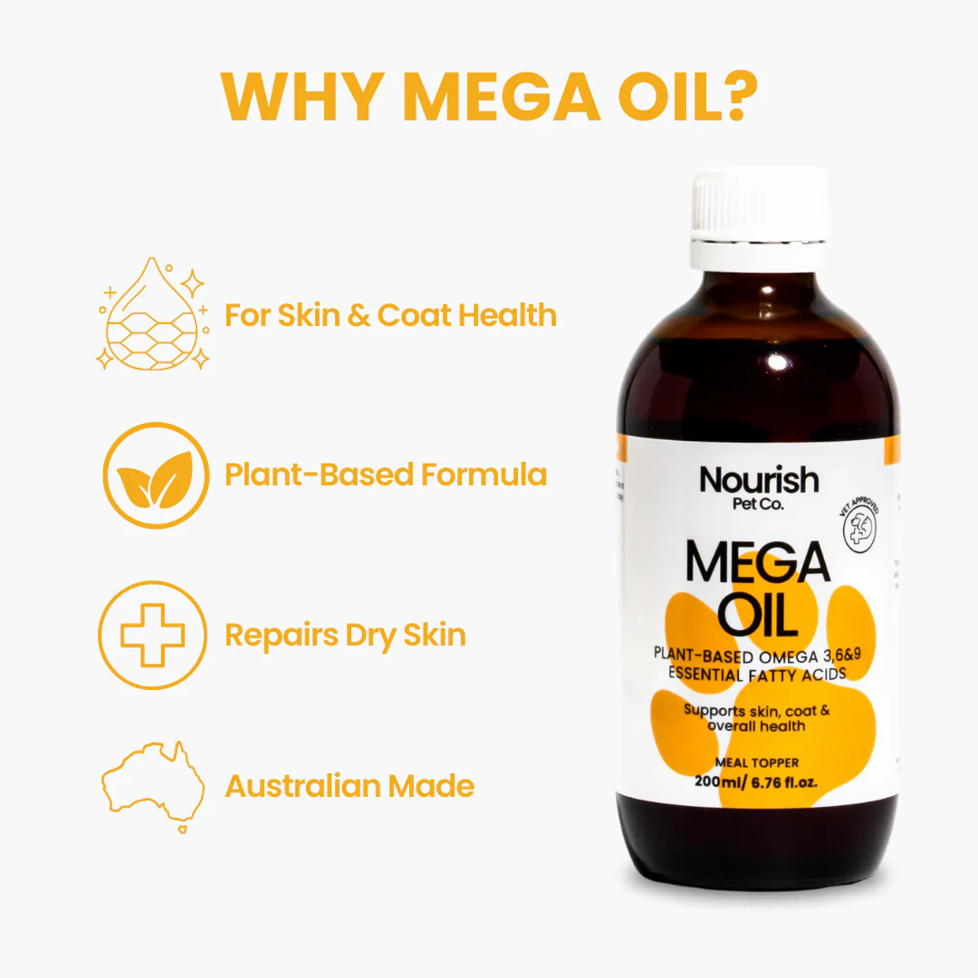 Nourish Pet Company: Mega Oil 200ml - Image 2