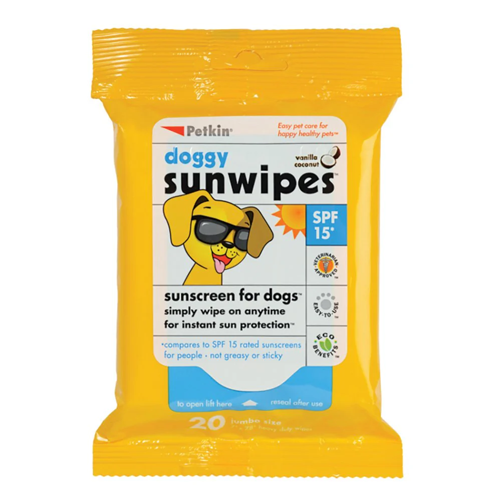 Petkin Doggy Sunscreen SunWipes