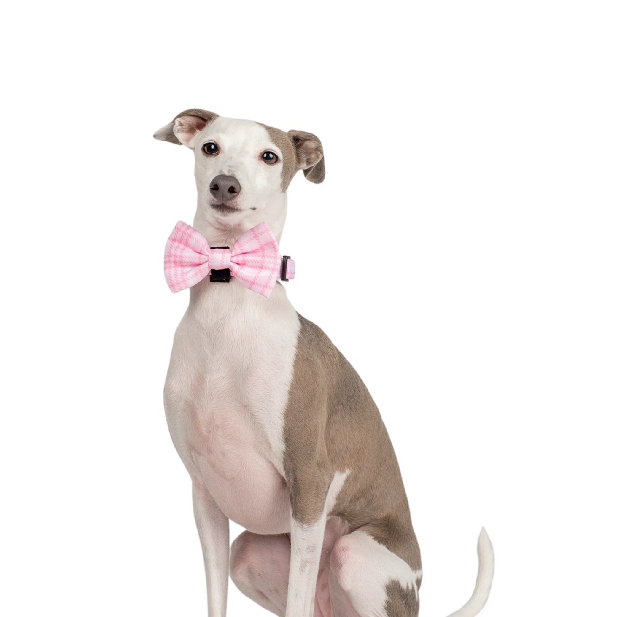 Pink Houndstooth: Bow Tie - Image 4