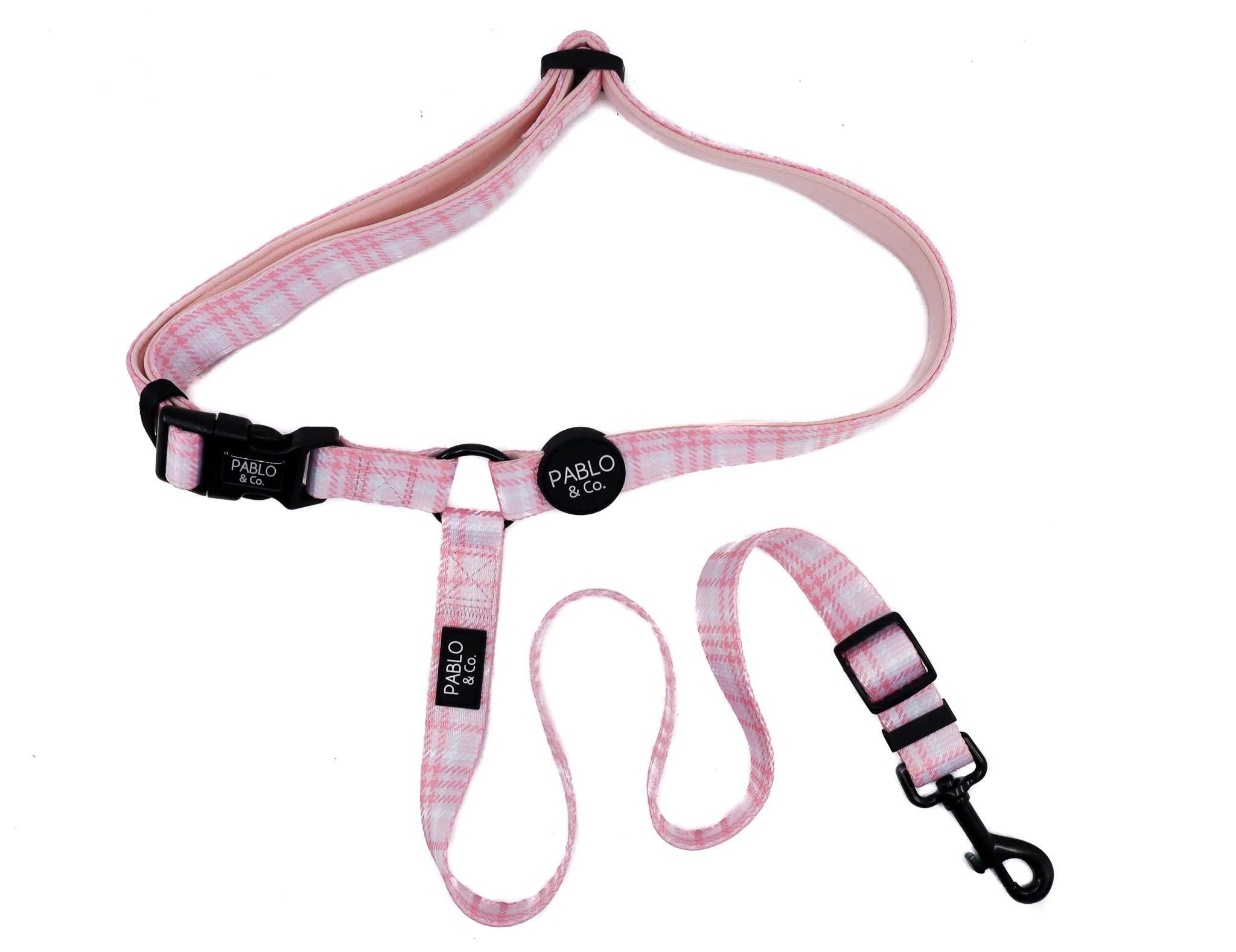 Pink Houndstooth: Headrest Car Restraint - Image 4