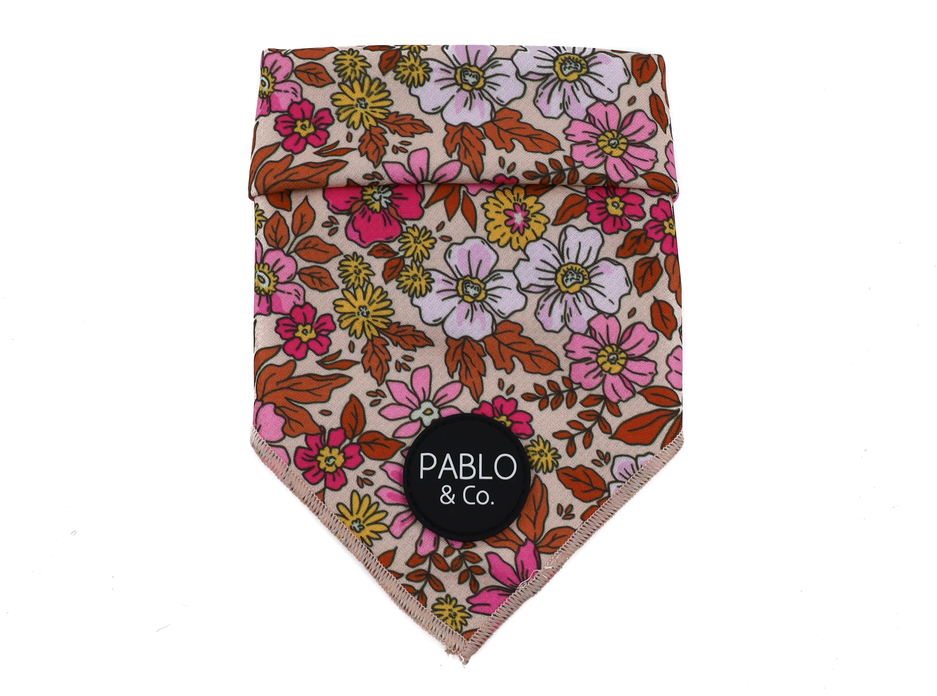 Pink Posies - Dog Bandana - Image 3