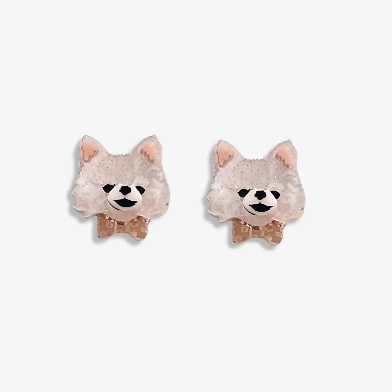 Pomeranian Pet Earrings - Image 2