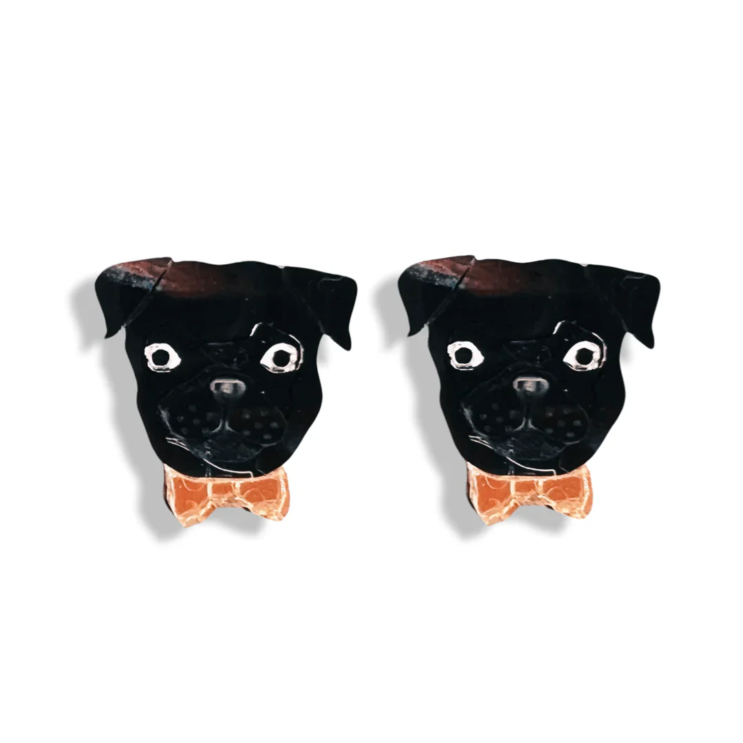 Pug Pet Earrings - Image 3