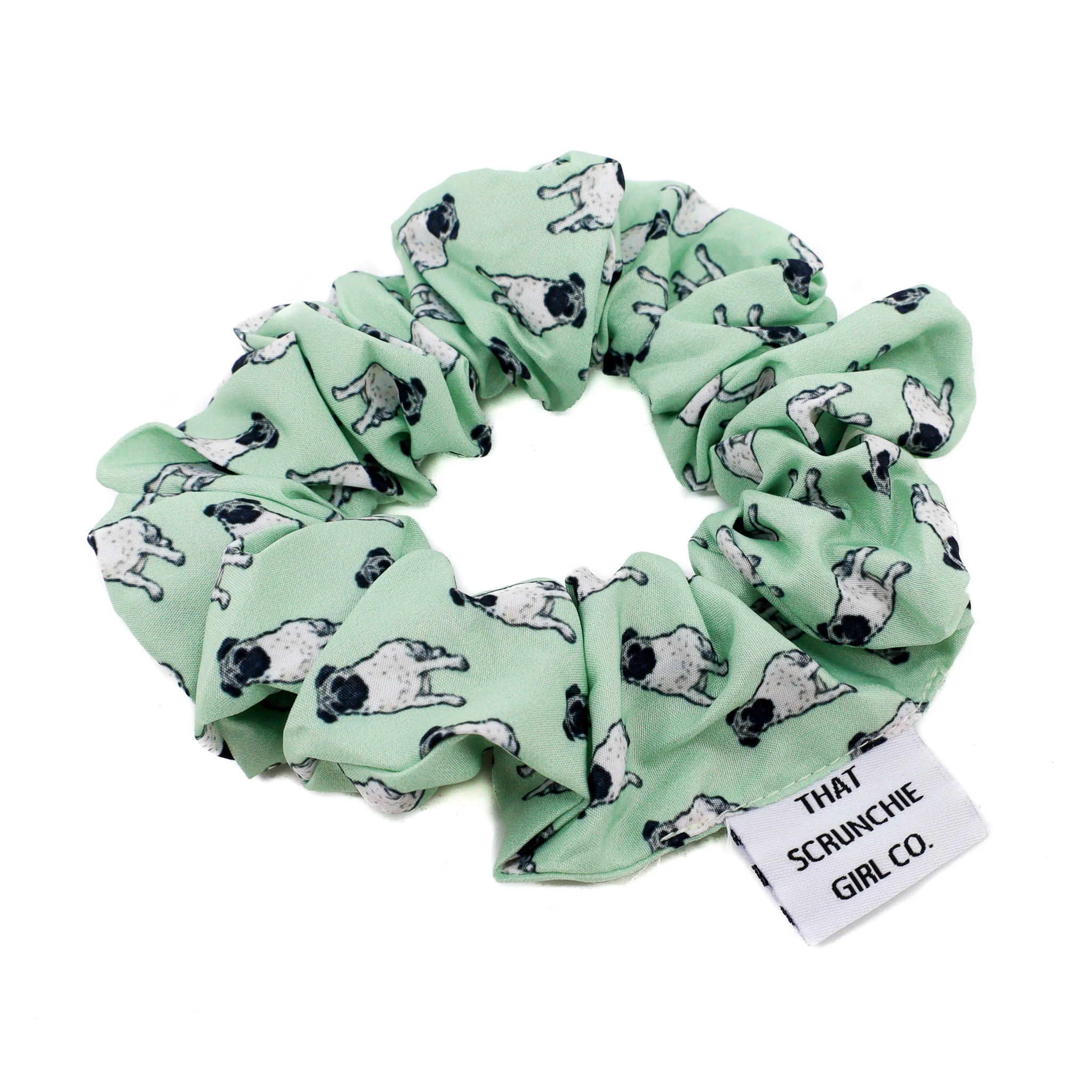 Pug Scrunchie