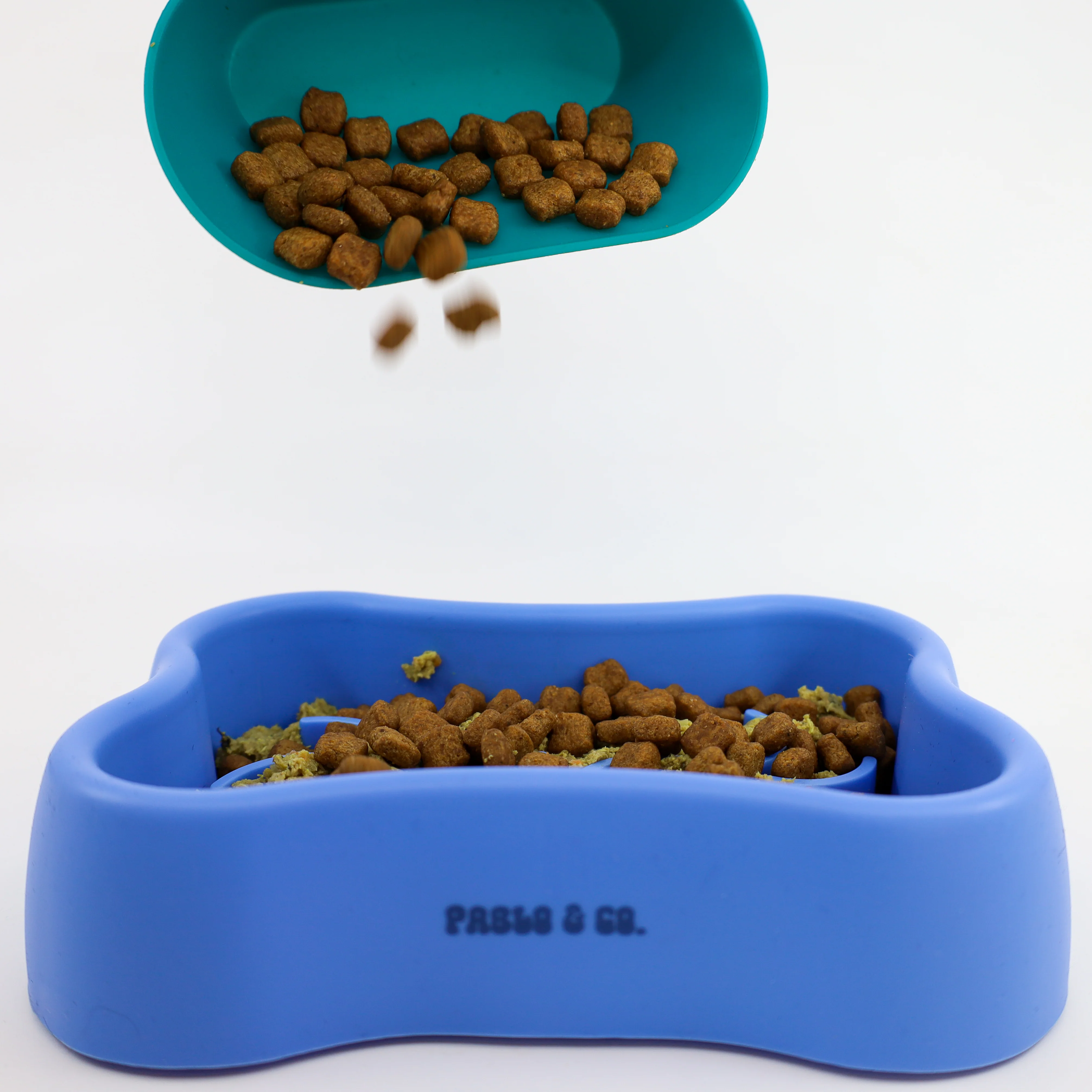 Puzzle Slow Feeder Bone Bowl - Image 2