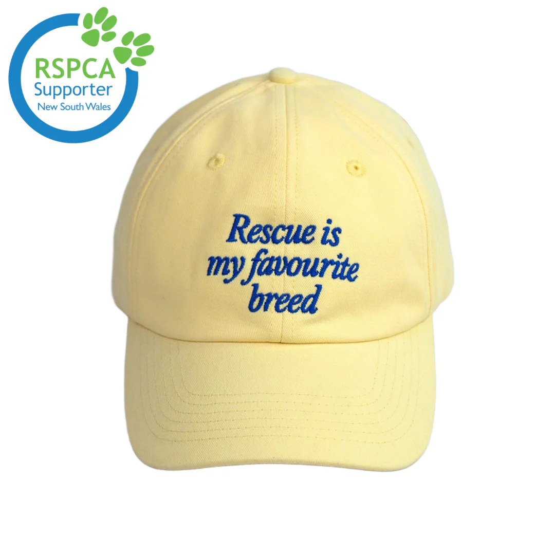 Rescue is My Favourite Breed Cap (RSPCA NSW Supporter Cap)