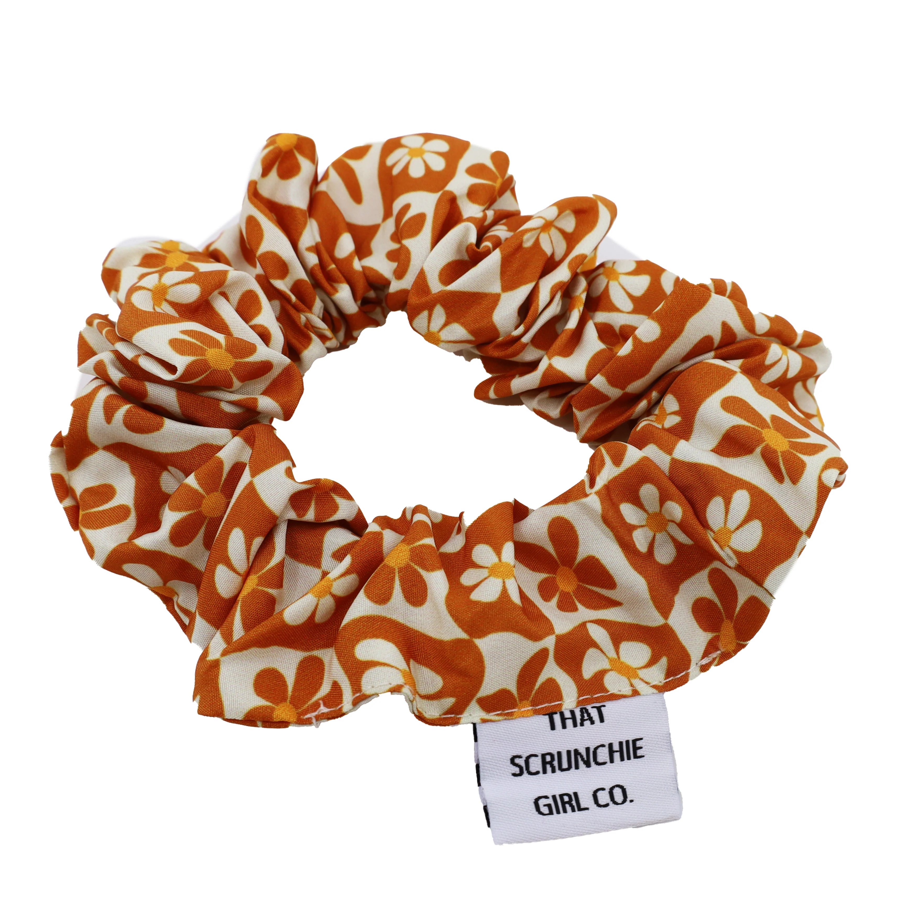 Retro Dazie Scrunchie
