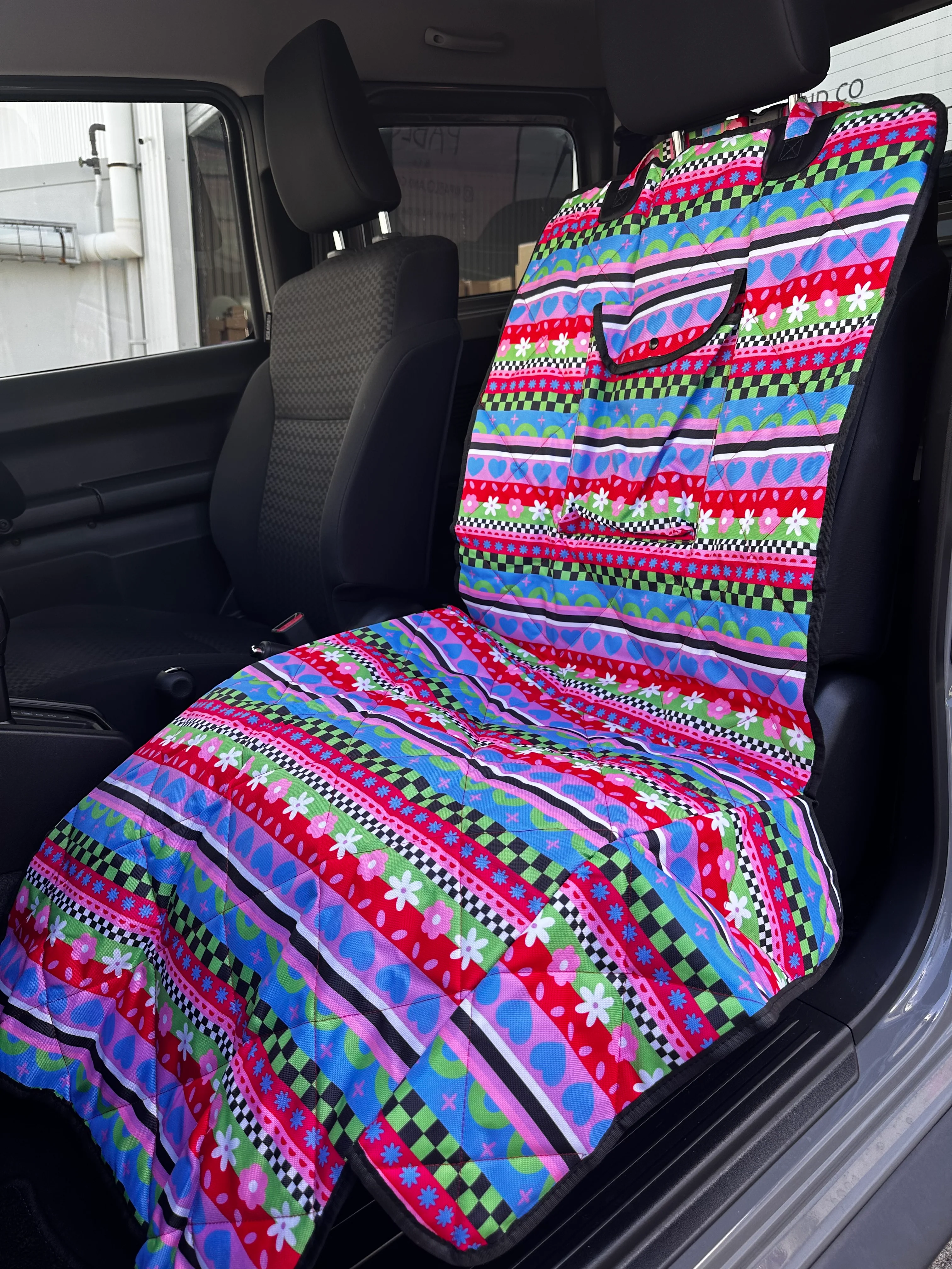 Saint's Sweater: Single Car Seat Cover