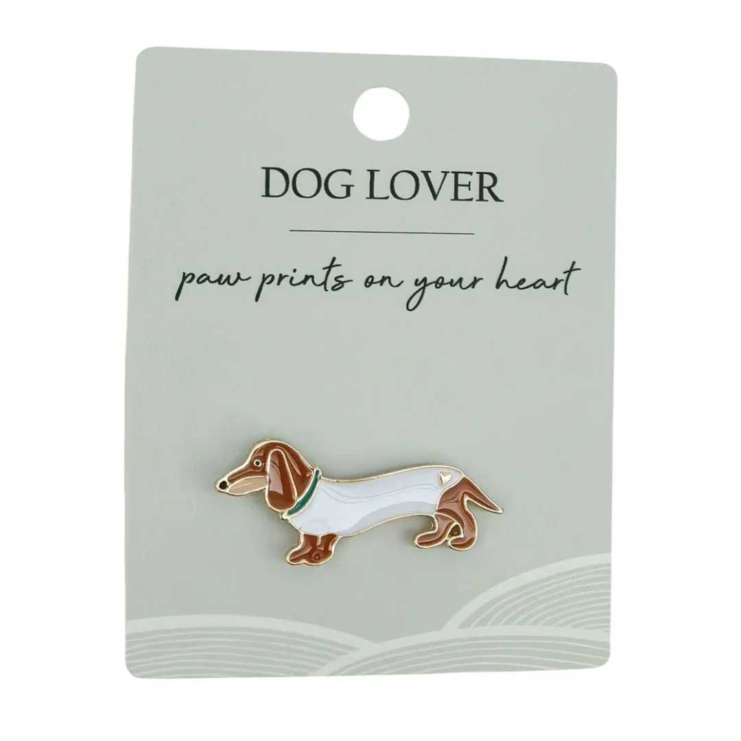 Sausage Dog Memento Pin