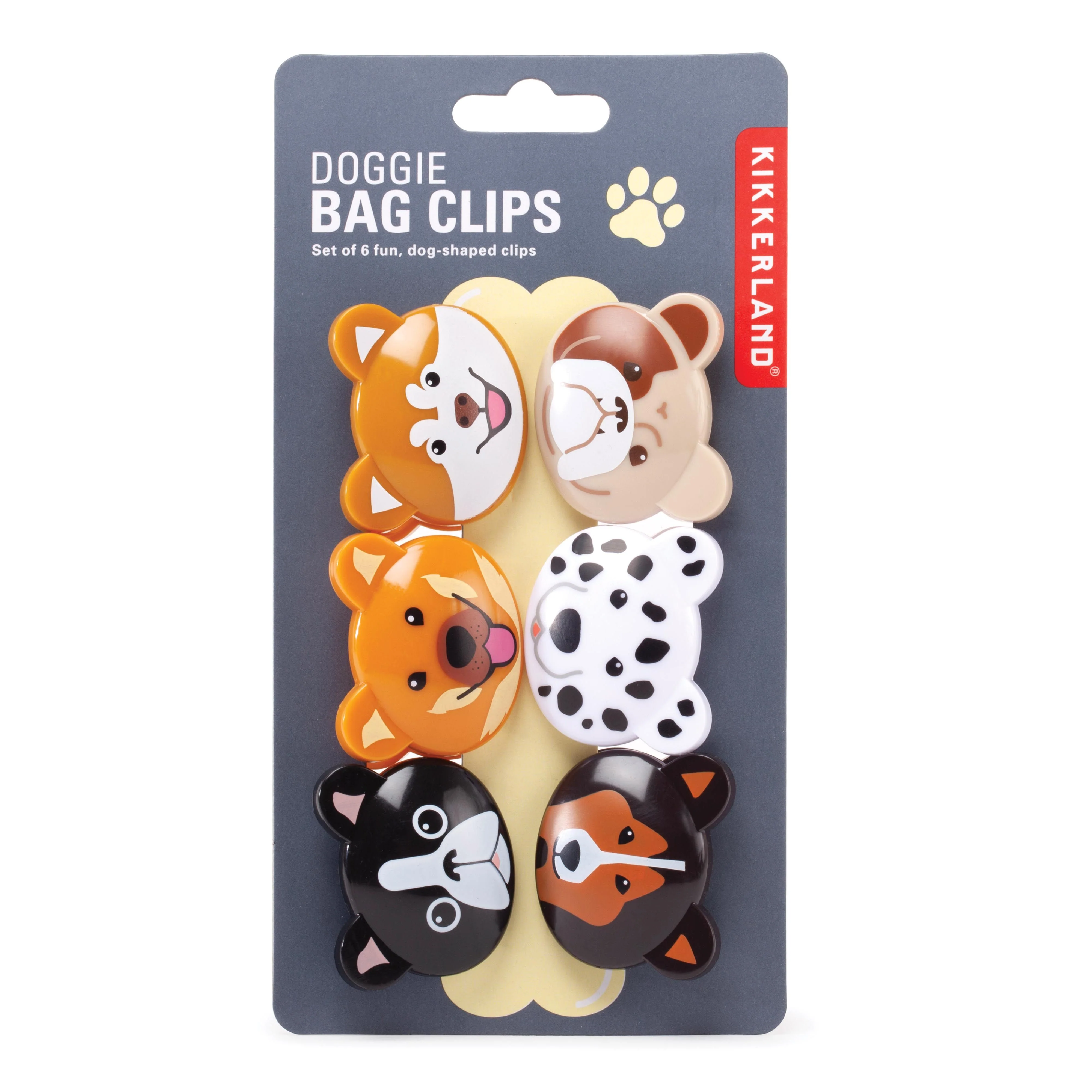 Set of 6 Doggie Bag Clips