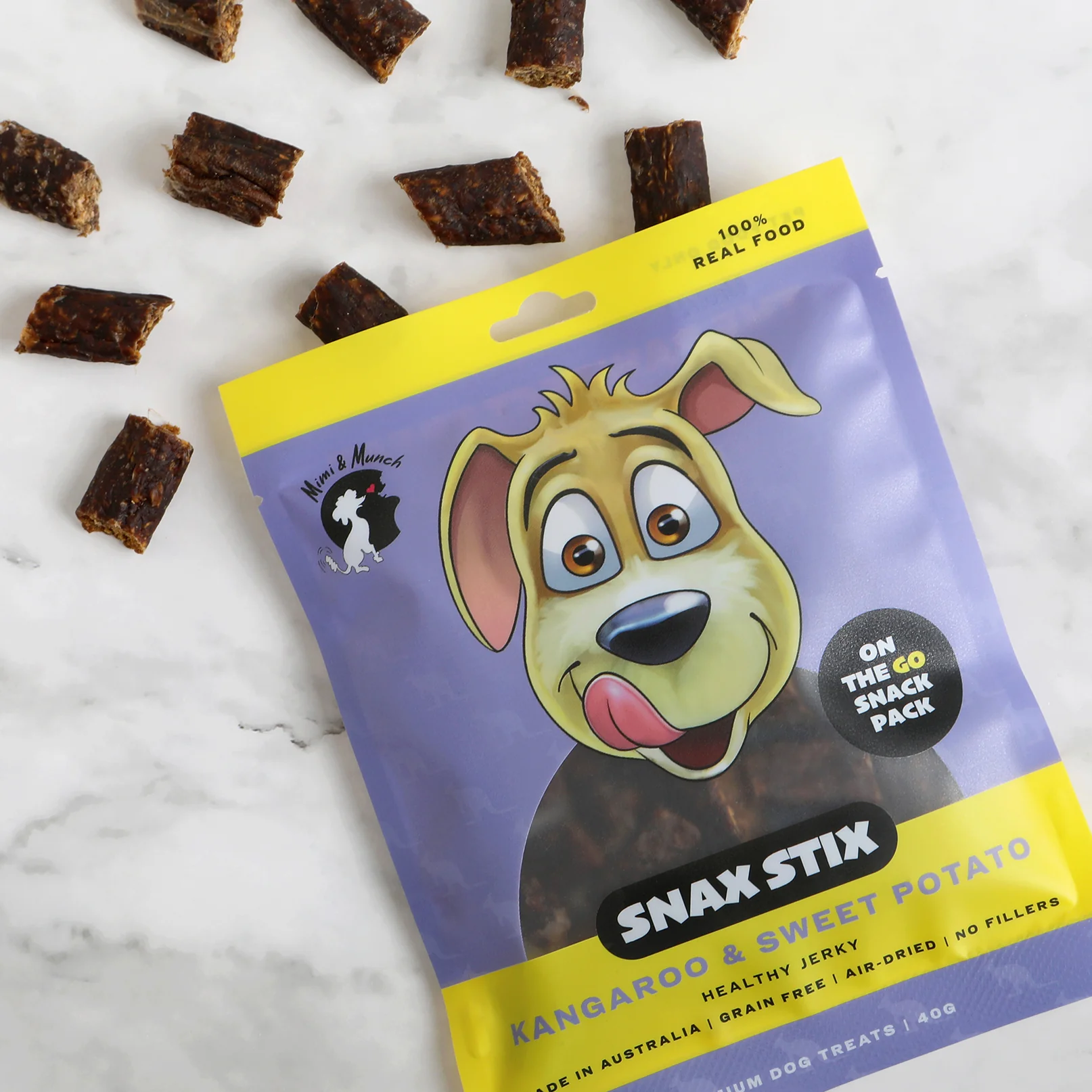 SNAX STIX KANGAROO & SWEET POTATO JERKY - Image 3
