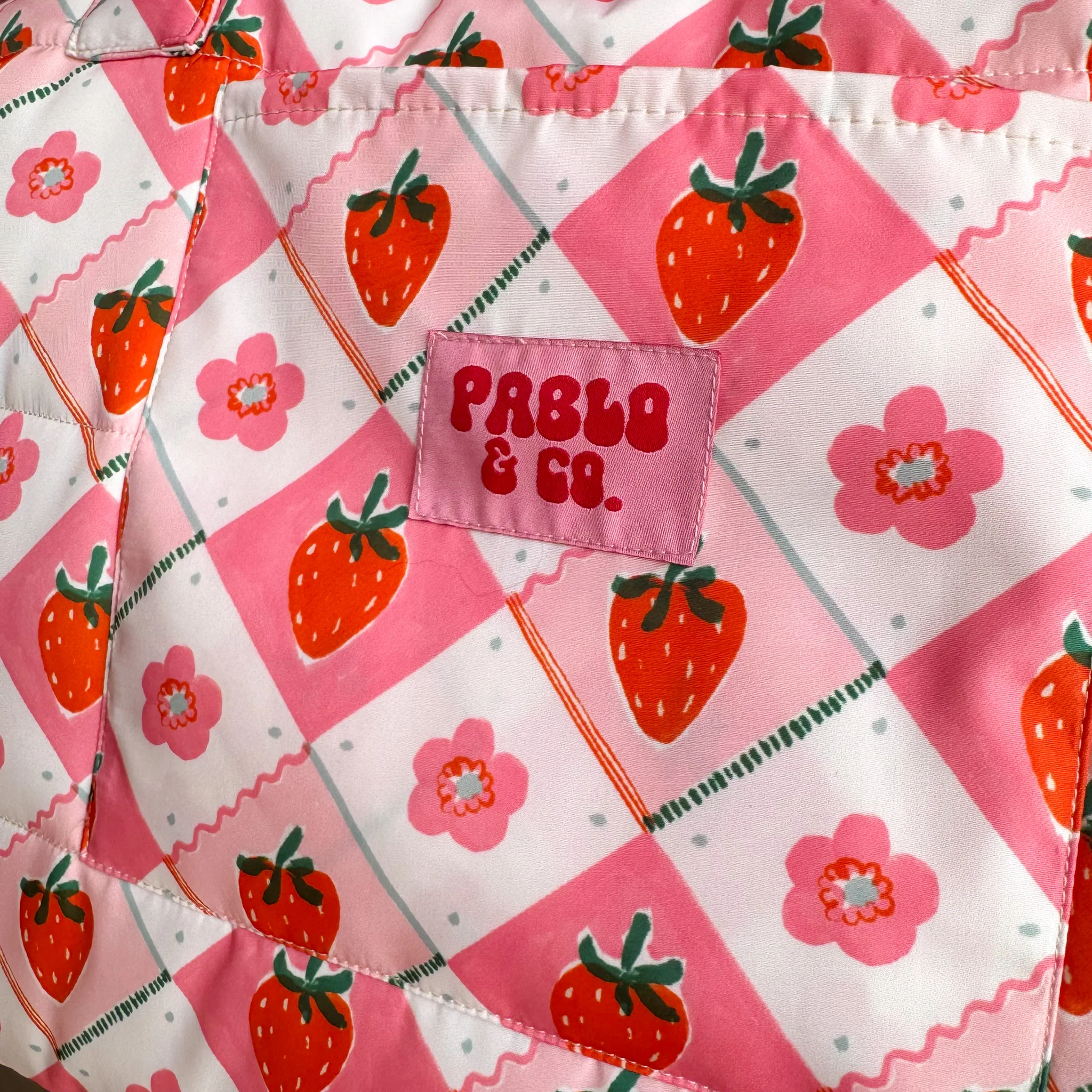 Strawberry Patch: Travel Bag - Image 3