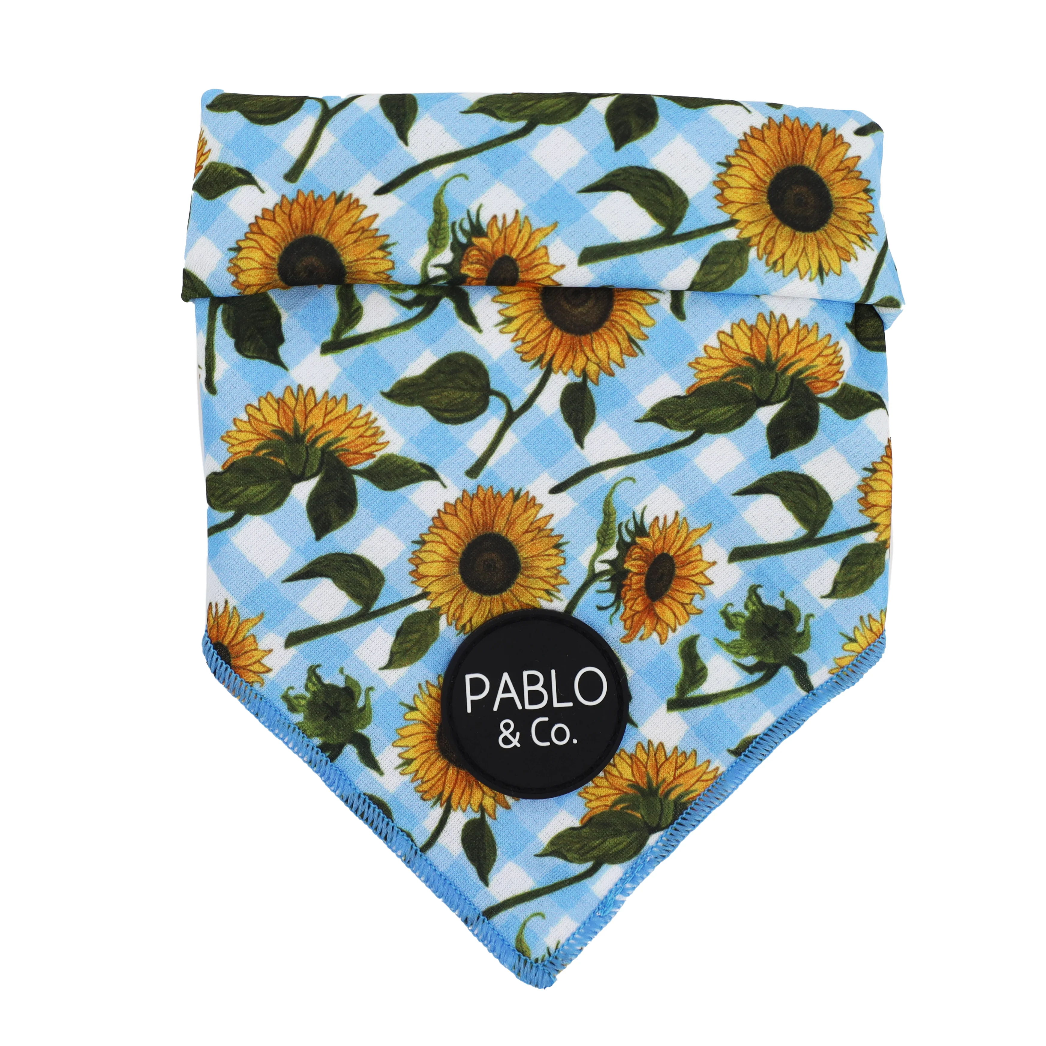 Sunny Sunflowers: Dog Bandana - Image 3